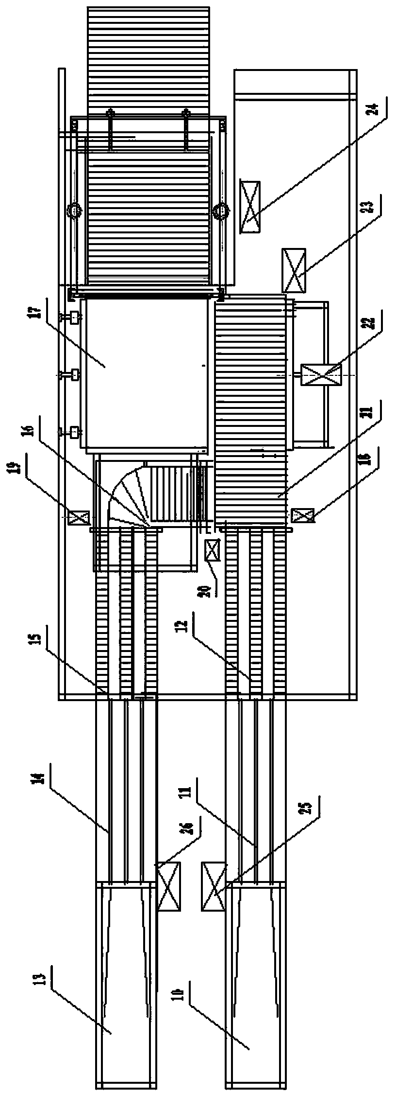 Standard brick stacking automatic line