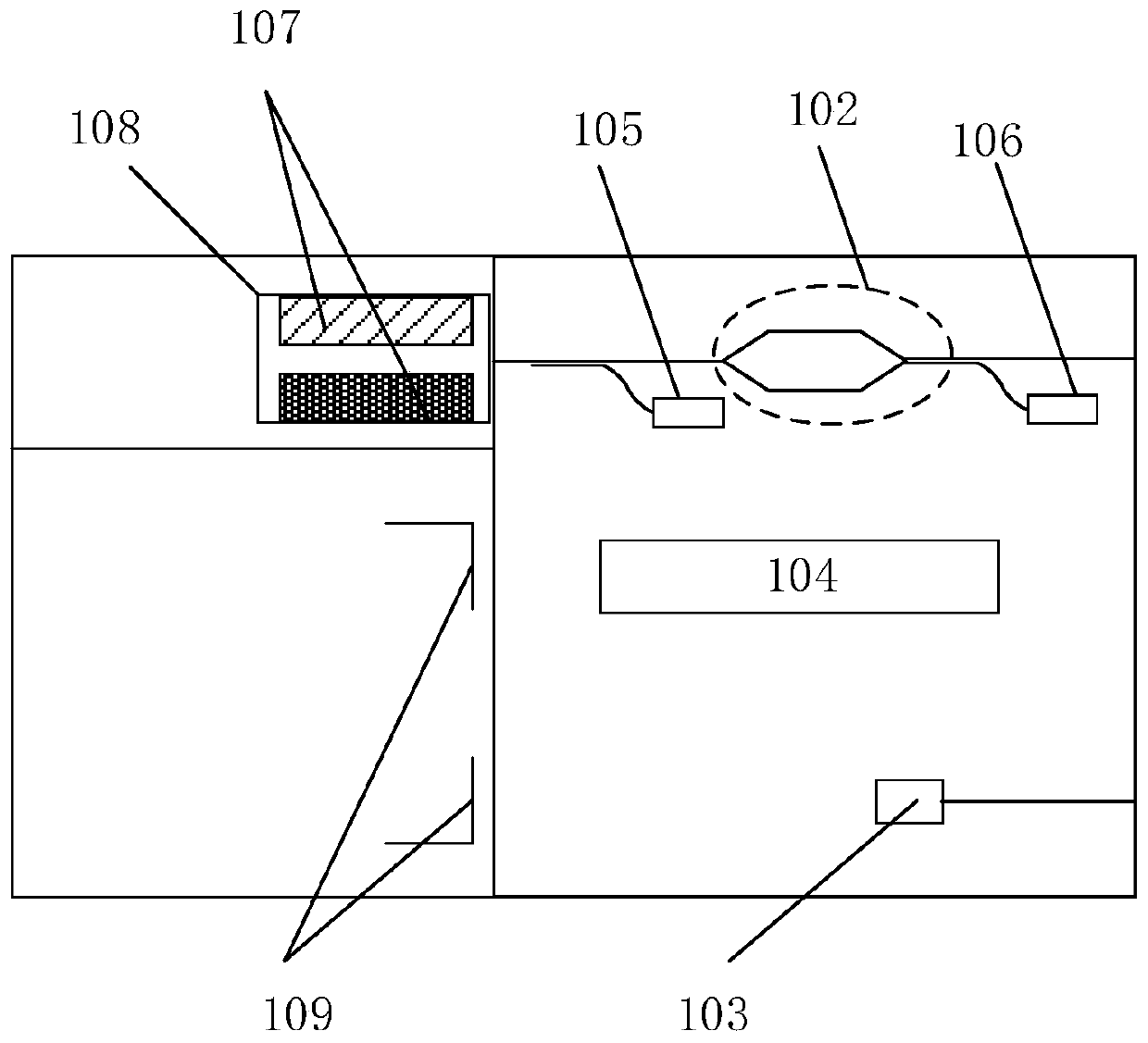 Optical transceiver assembly based on silicon light