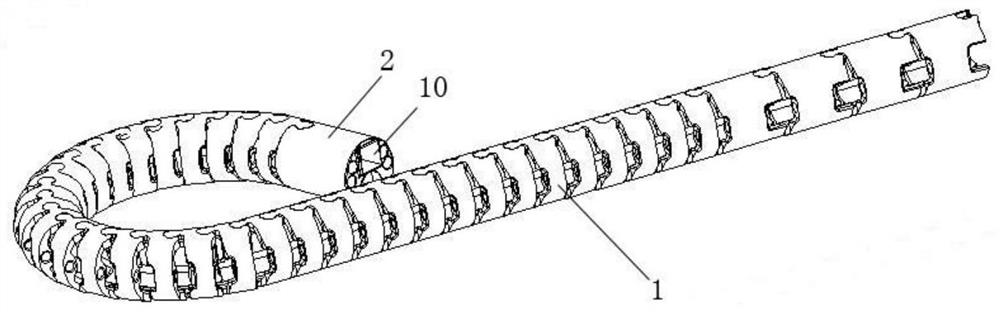 Electronic flexible ureteroscope, device, system and use method