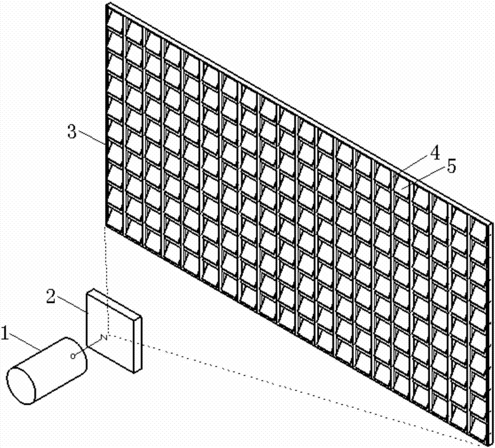 MEMS intelligent illumination system for automobile lamp, automobile lamp assembly and automobile