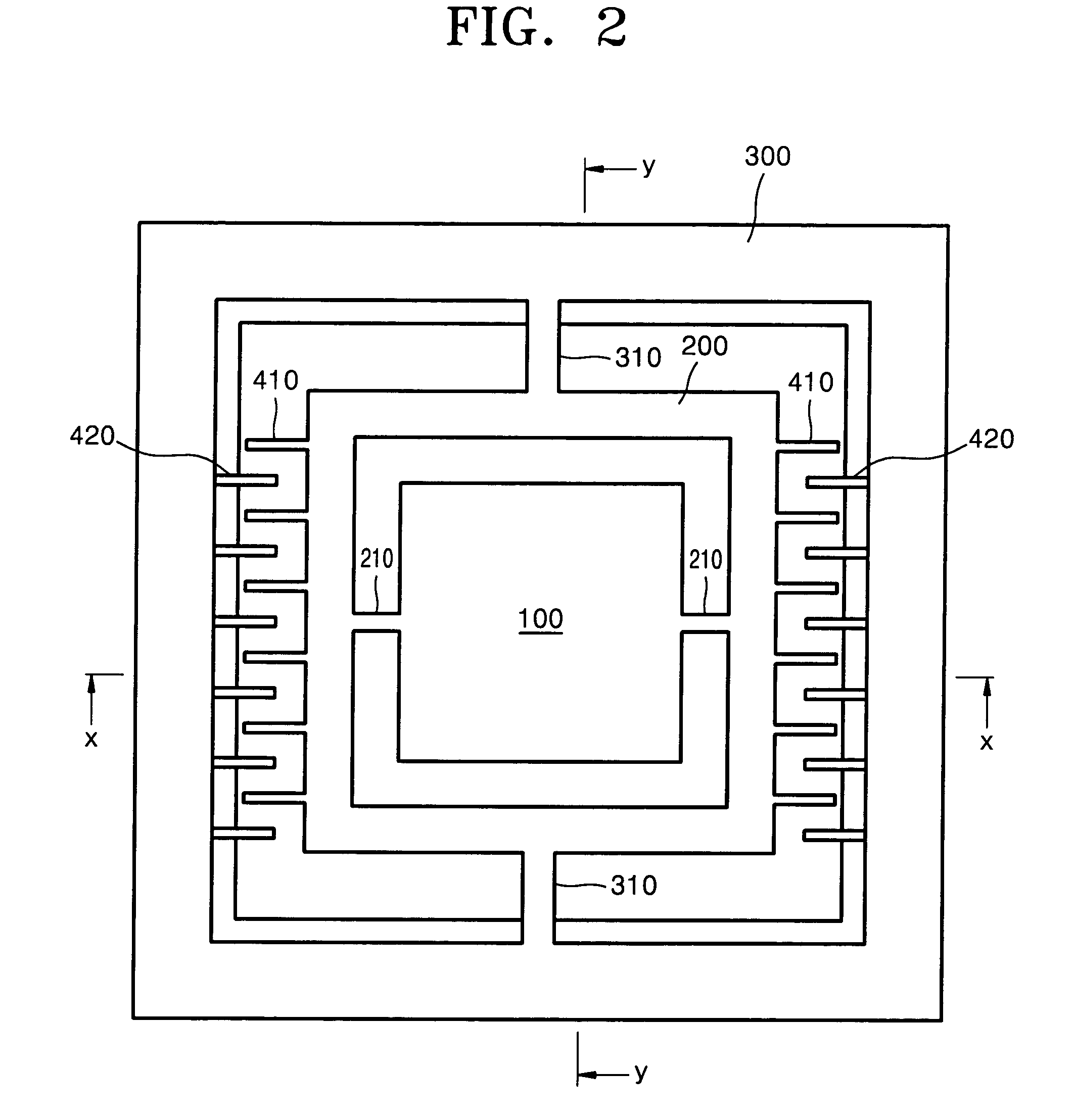 2-D actuator and manufacturing method thereof