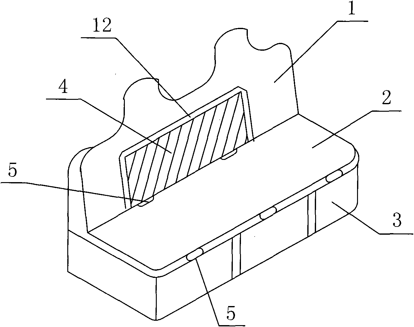 Novel inner structure of car