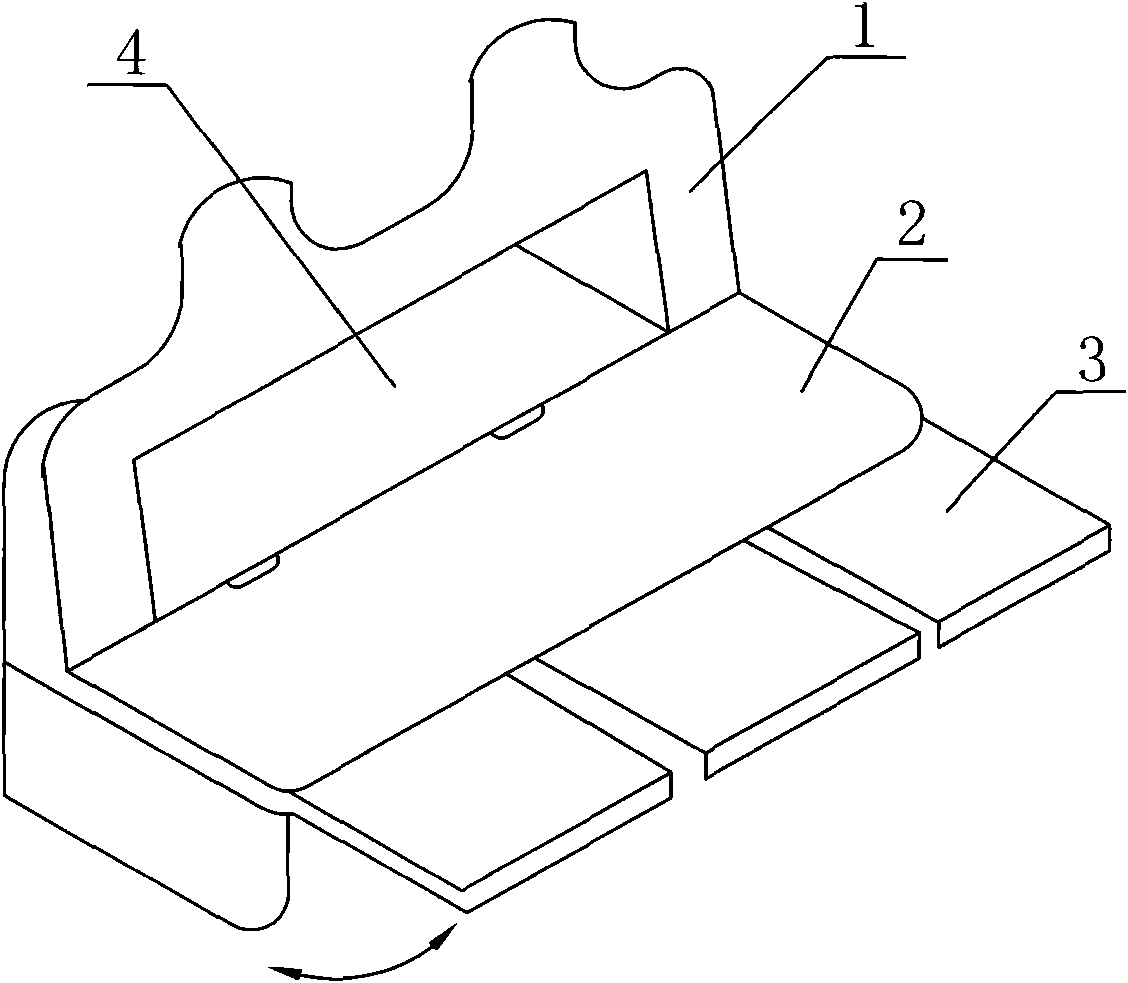 Novel inner structure of car