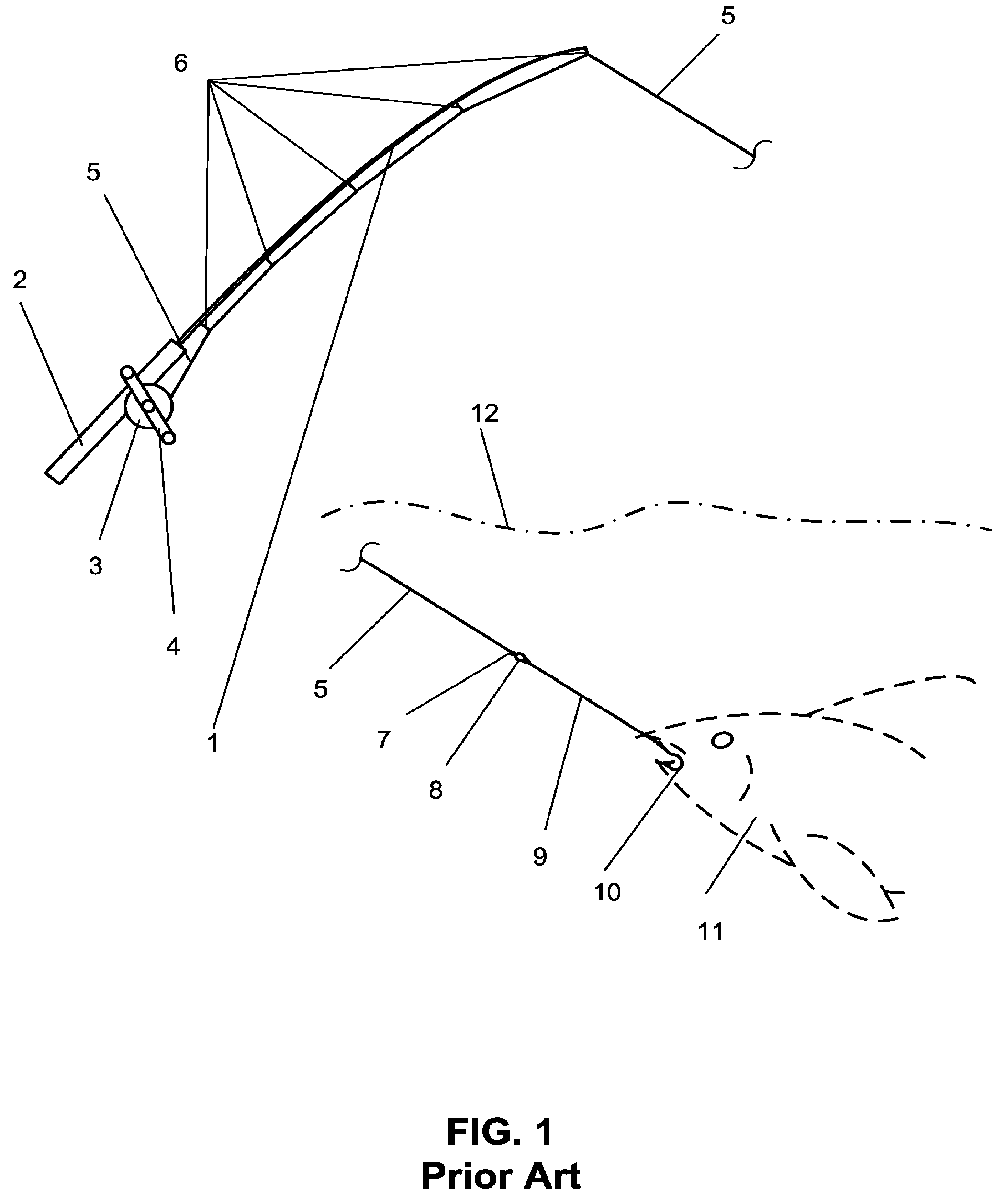 Fishing rig drogue apparatus