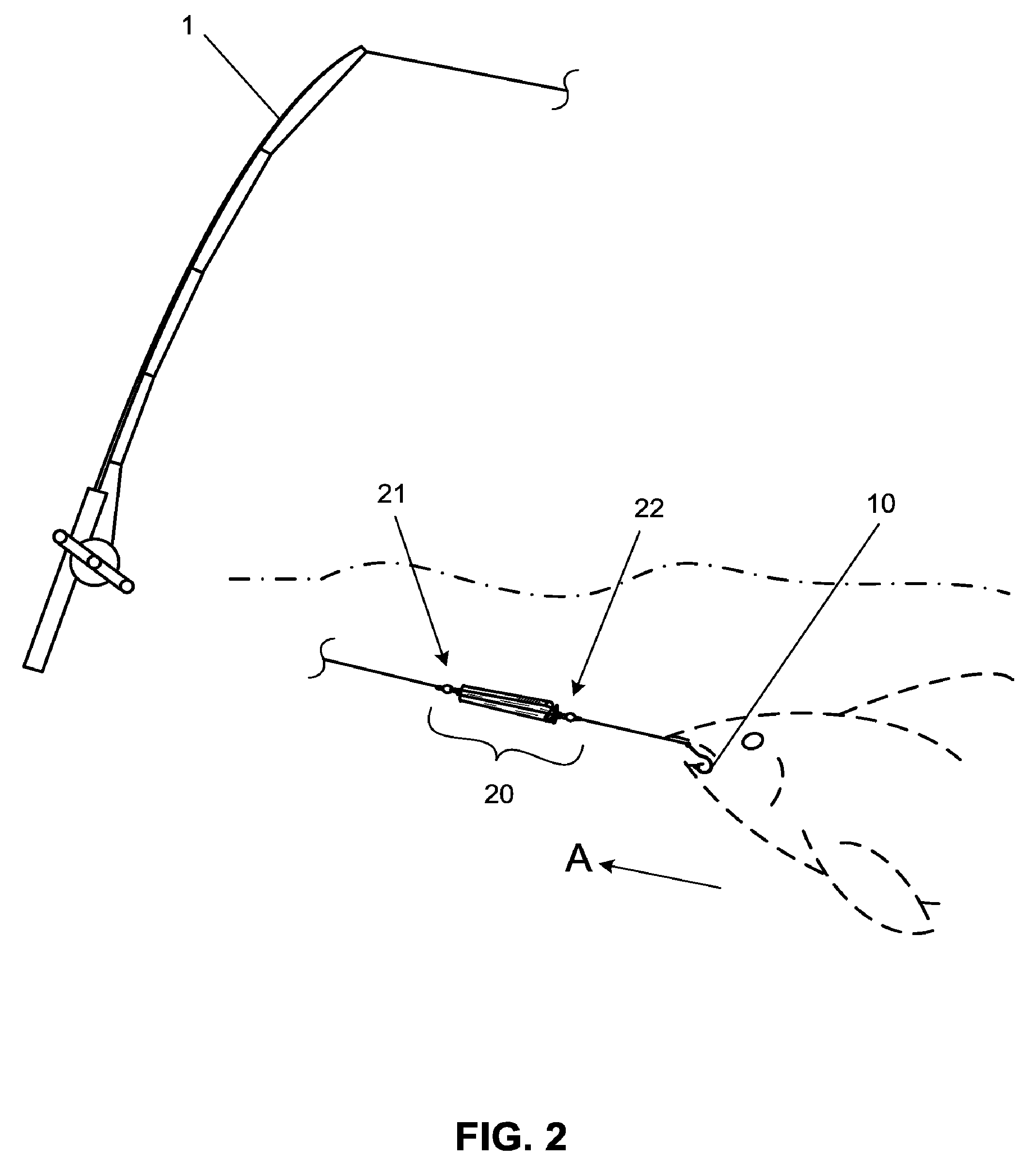 Fishing rig drogue apparatus