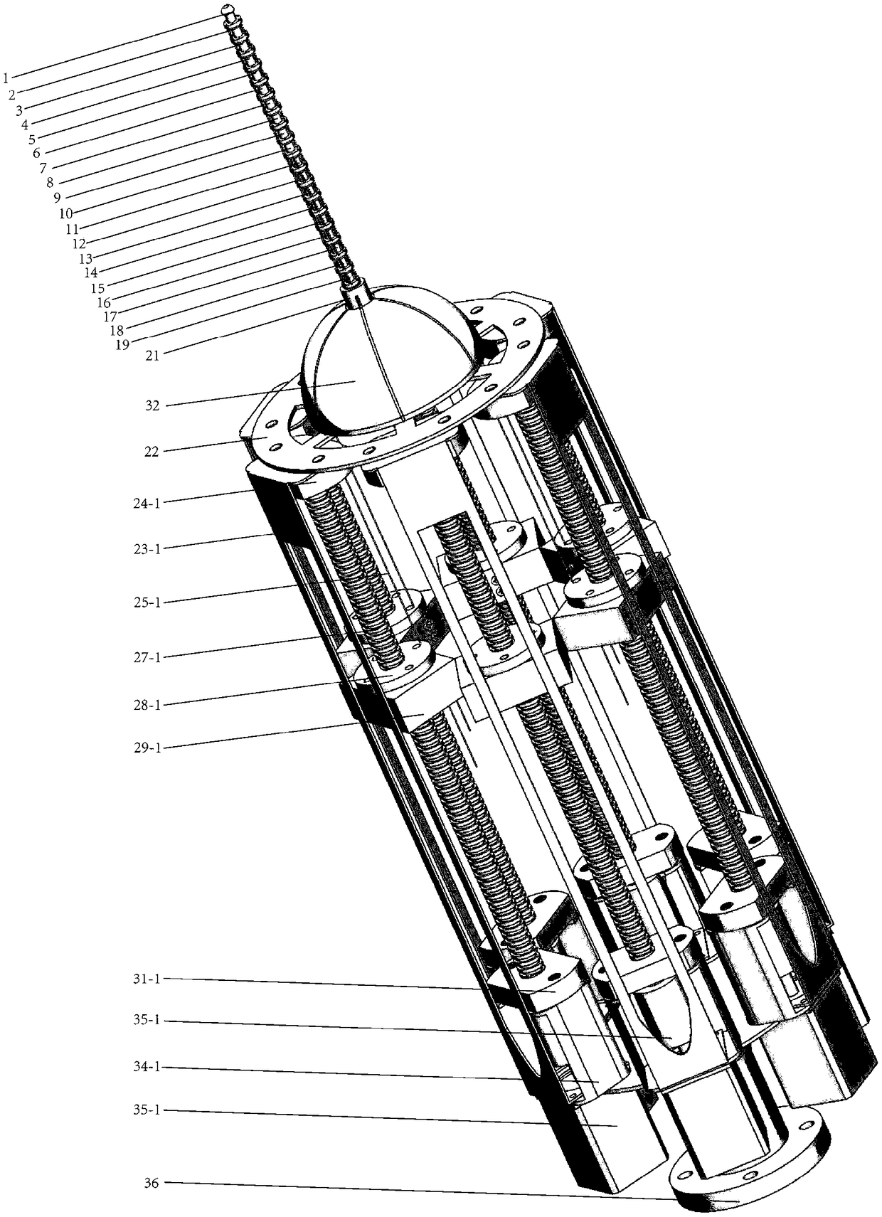 Flexible single-hole minimally invasive surgery robot