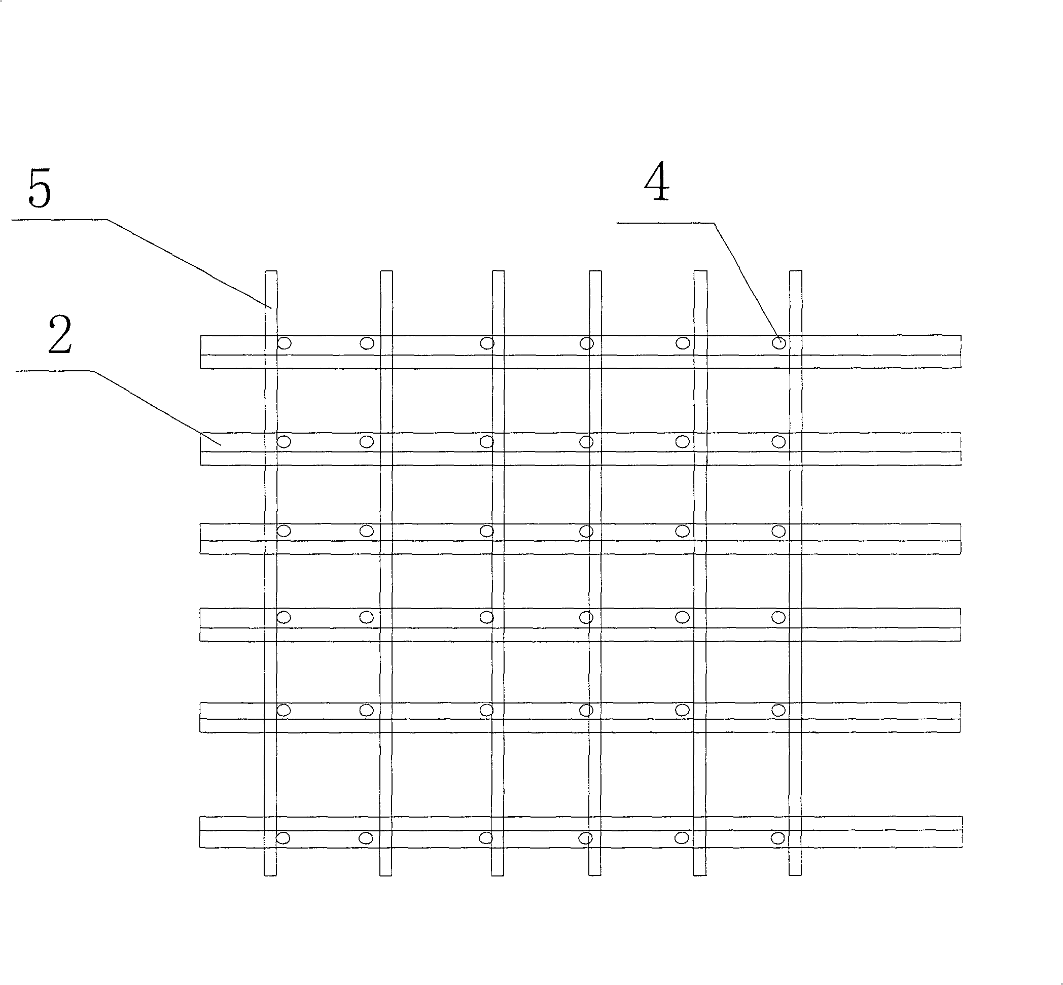 Fastener type steel pipe scaffold formwork support