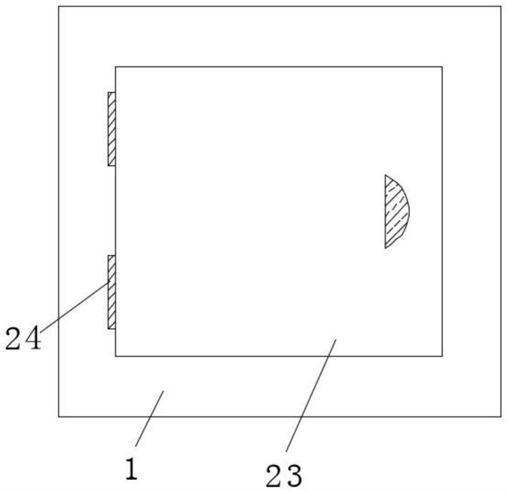 Novel curtain wallboard paint spraying device