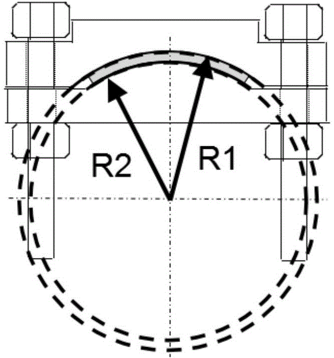 Device and method for bending crossbeam stress corrosion test