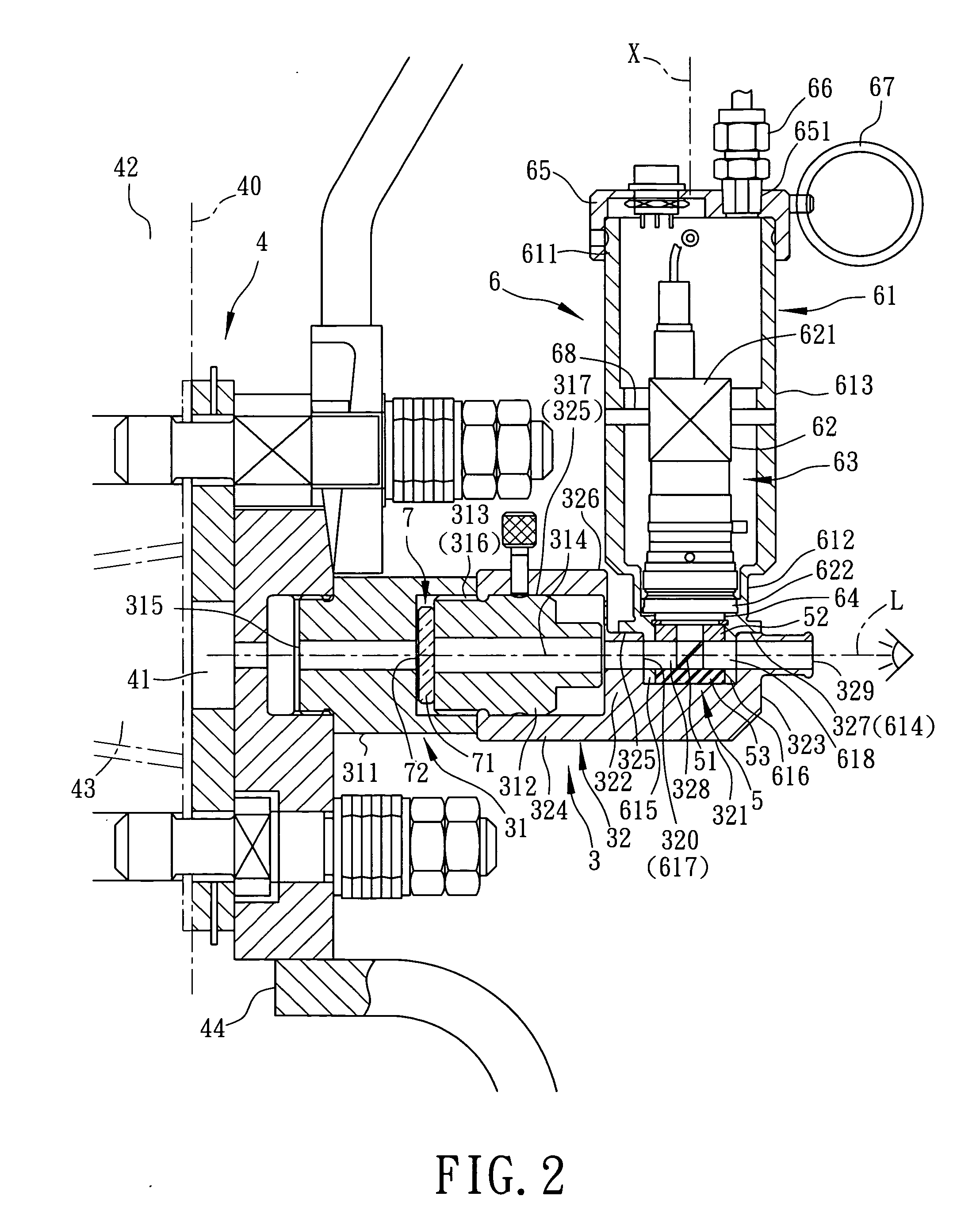 Apparatus for observing interior of a blast furnace system