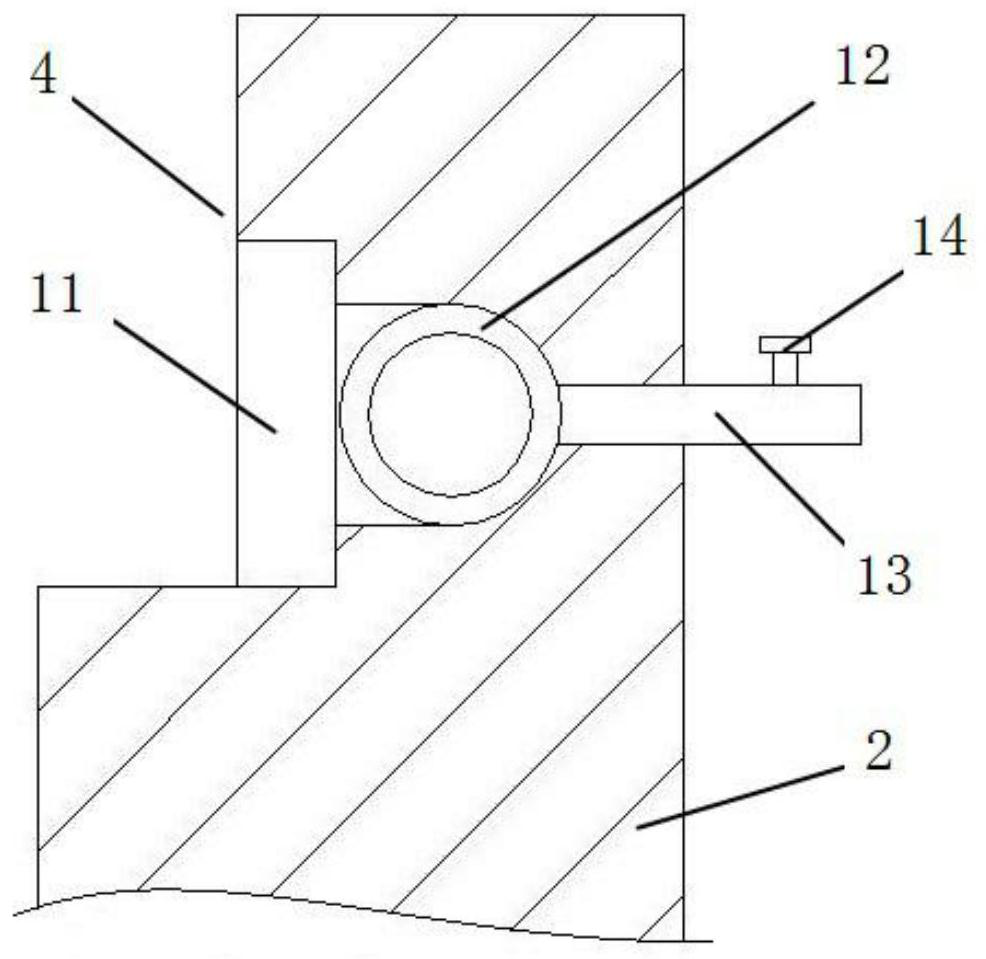 Machine table for wafer cleaning machine