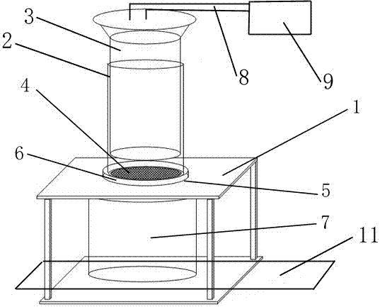 Automatic slurry filter device