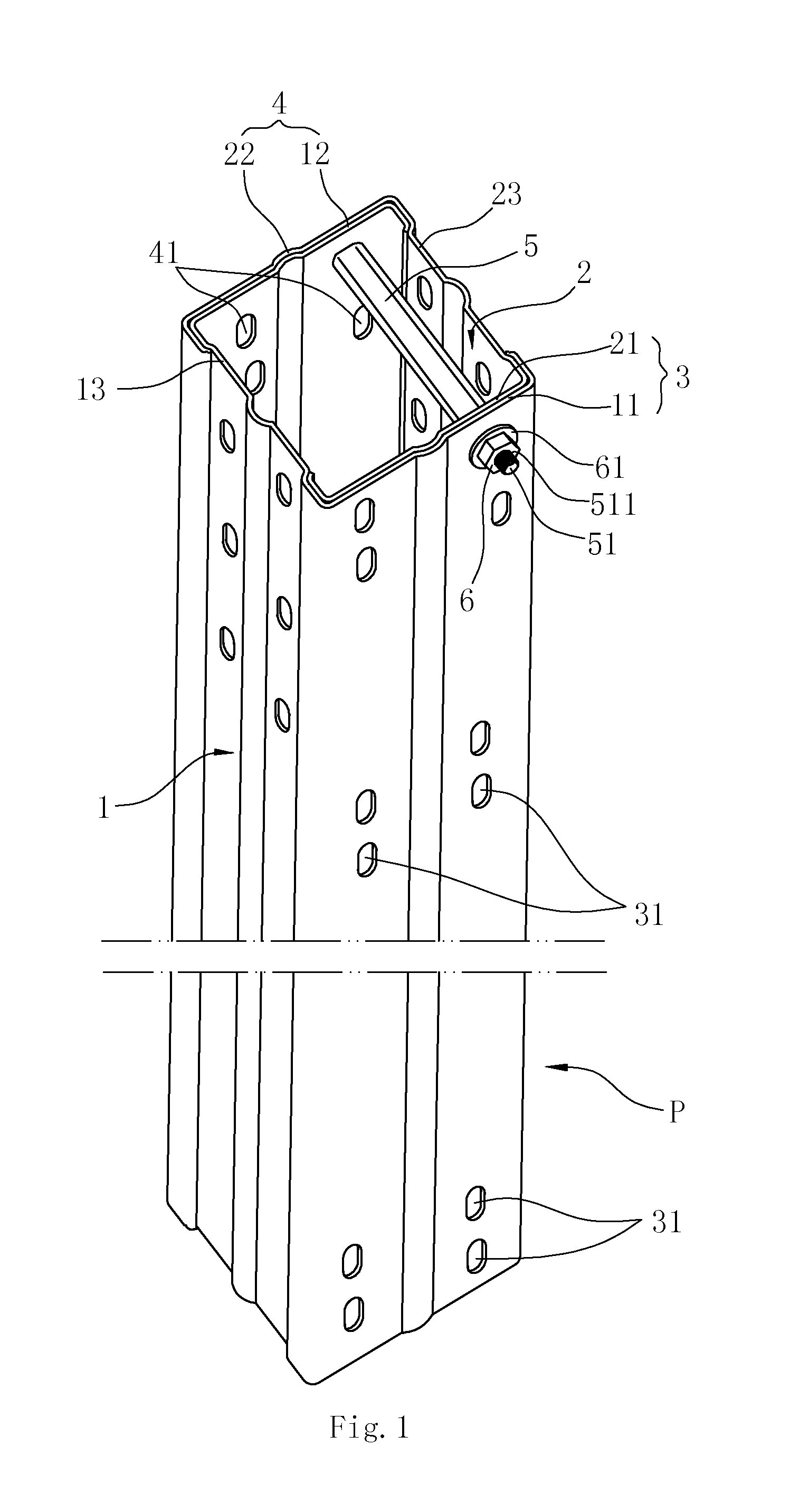 Unconventional Bolt and a Fastening Device Using the Unconventional Bolt Thereof