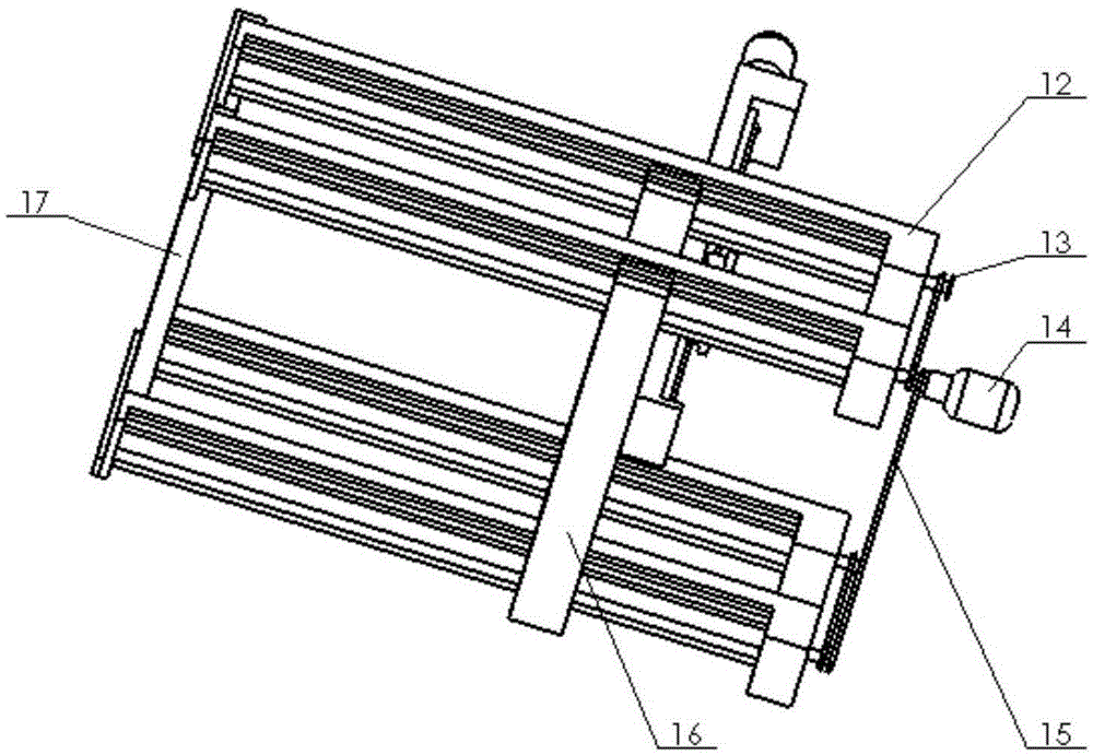 Pneumatic quick stacker crane for container