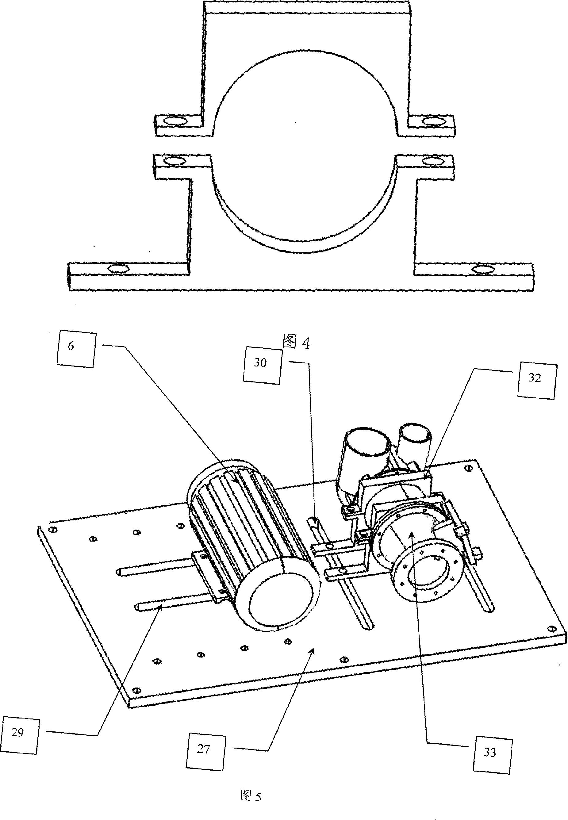 Pressure wave supercharger performance test system