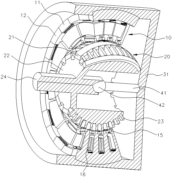 A compound hybrid excitation multi-degree-of-freedom spherical motor