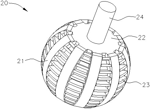 A compound hybrid excitation multi-degree-of-freedom spherical motor