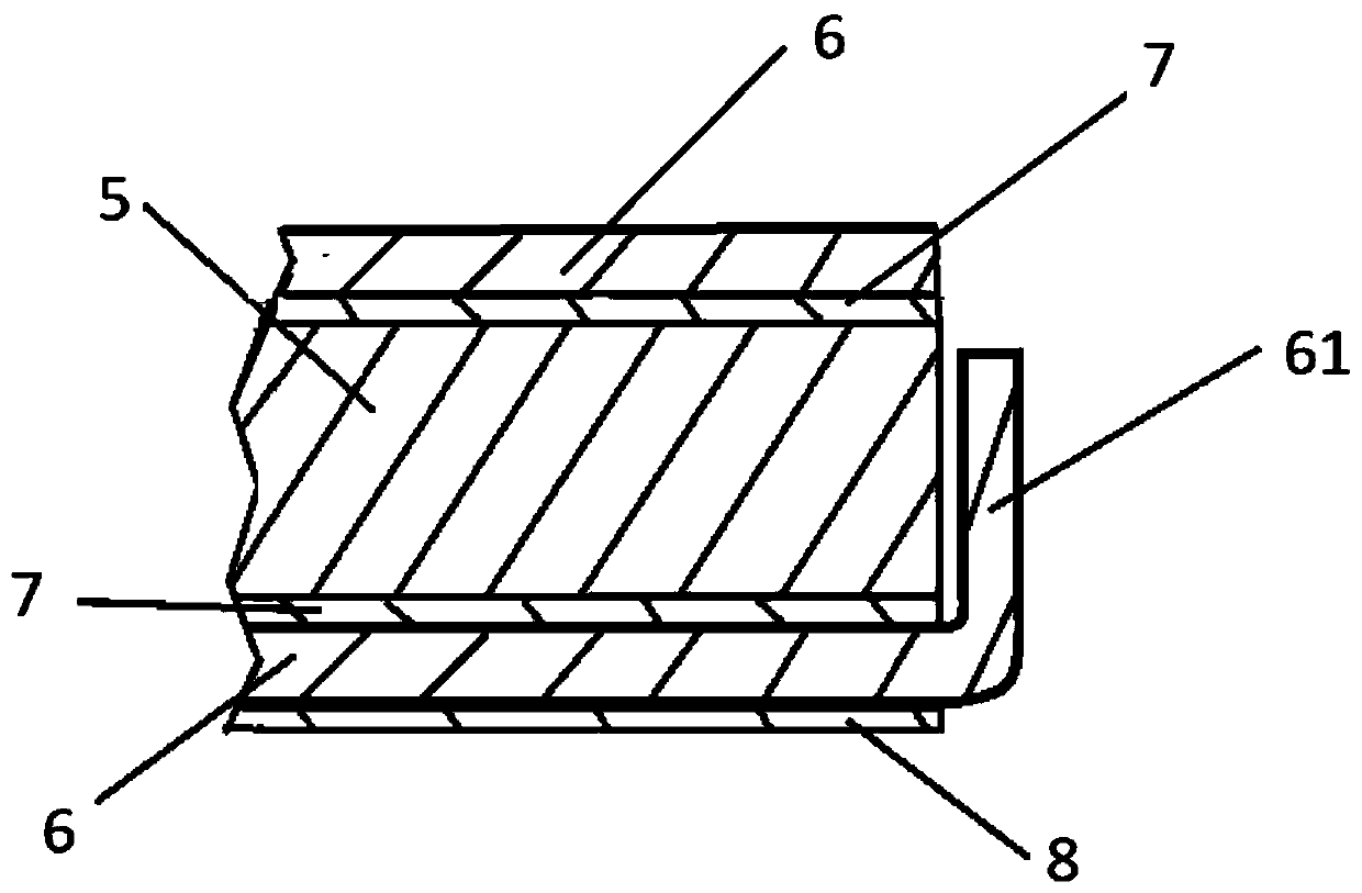 Dry-wet separated lithium battery pack thermal management system and method