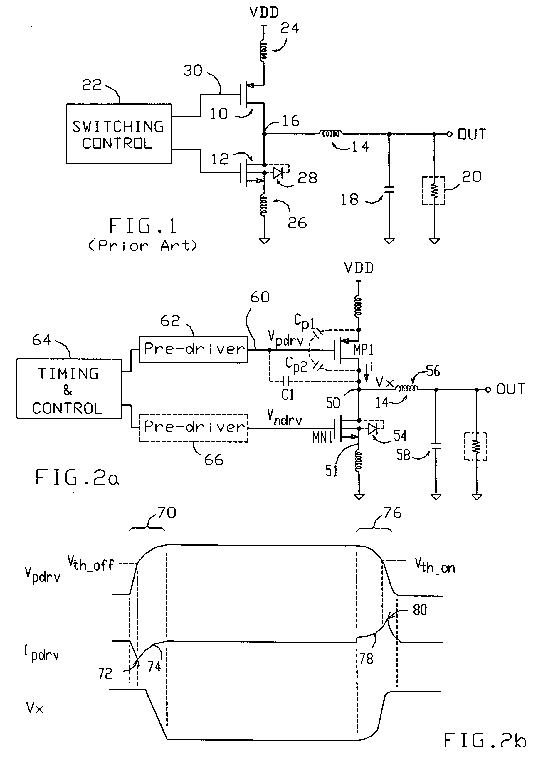 Self-timed switching regulator pre-driver