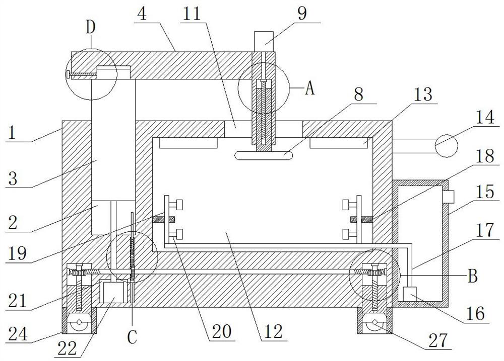 Hemostasis compressor for department of cardiology