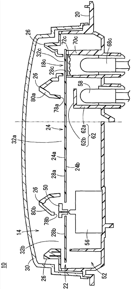 Vehicle instrument device