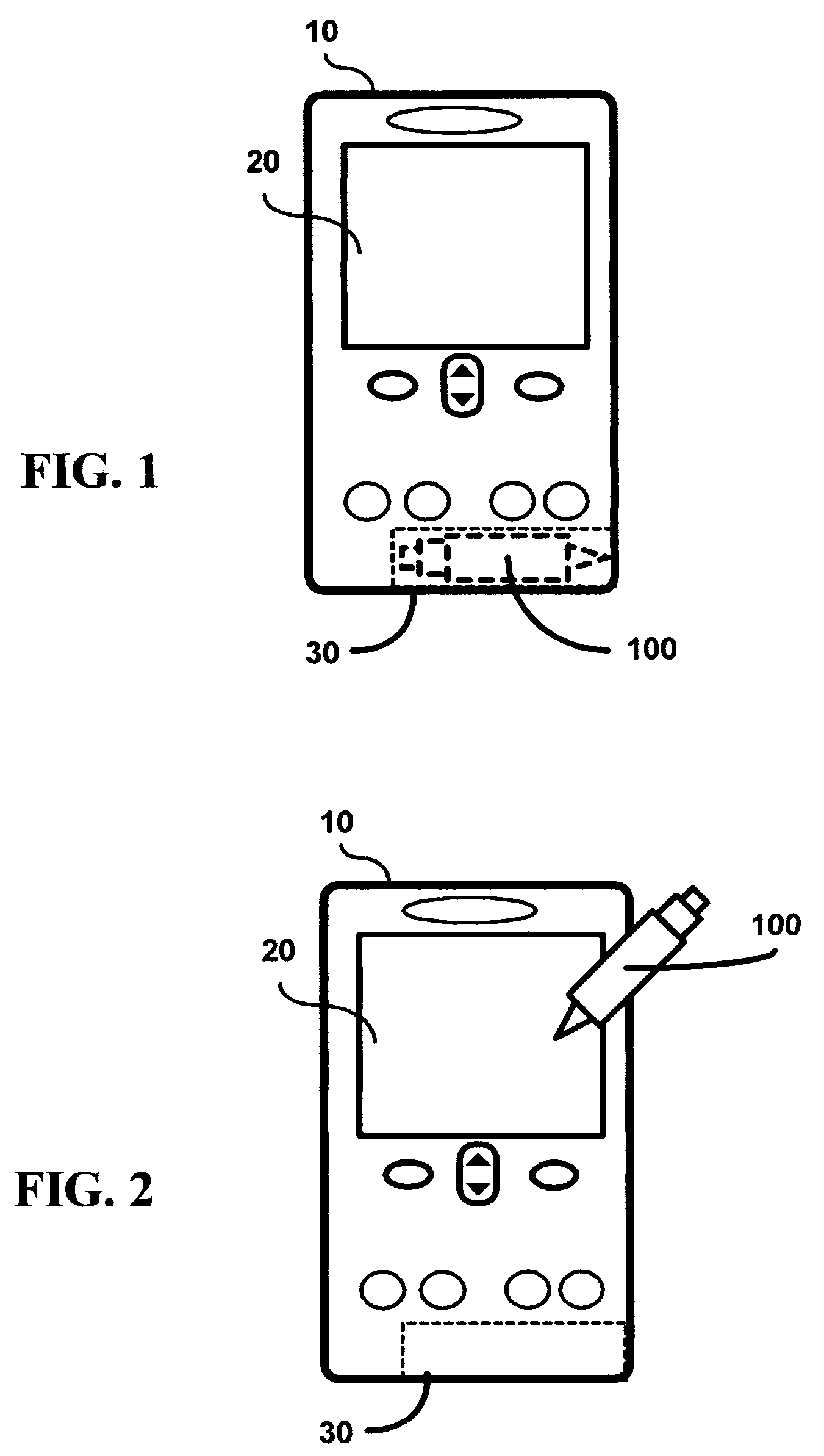 Pen-based input and data storage device