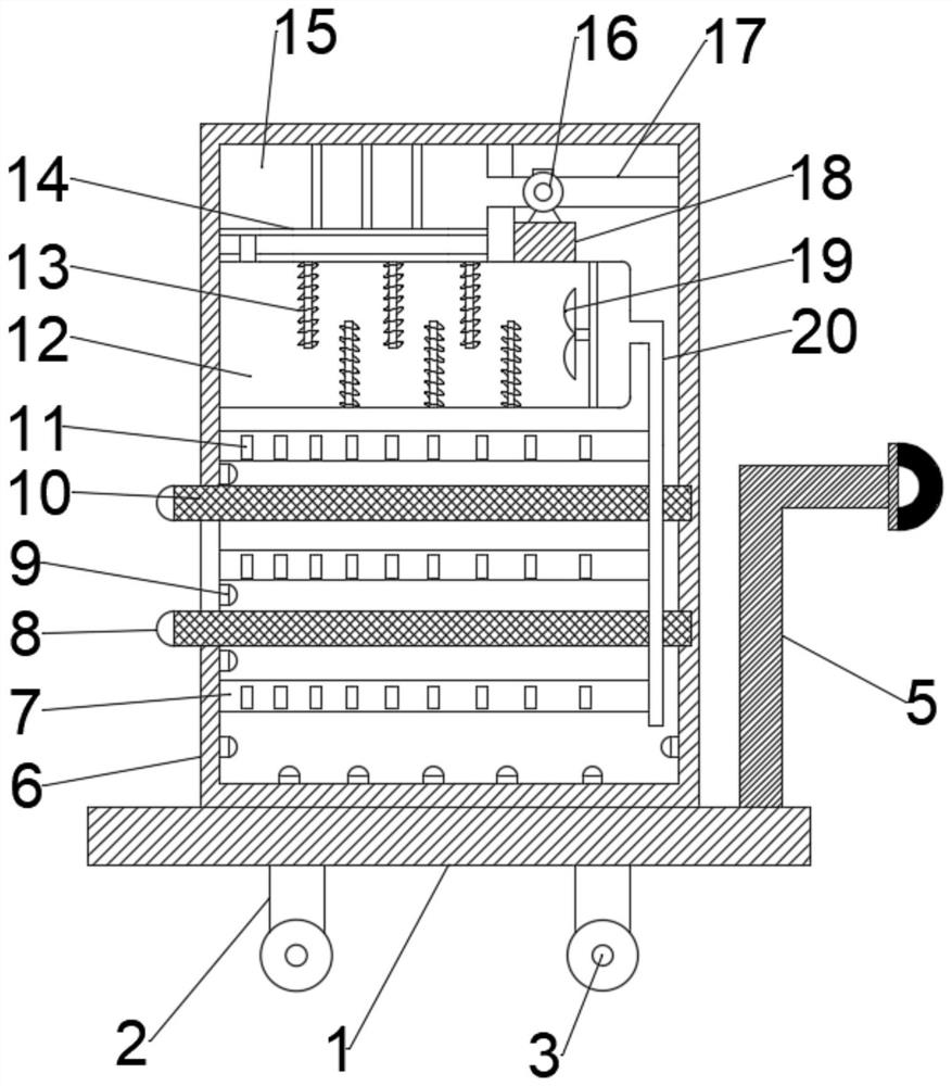 Storage device for chopstick production