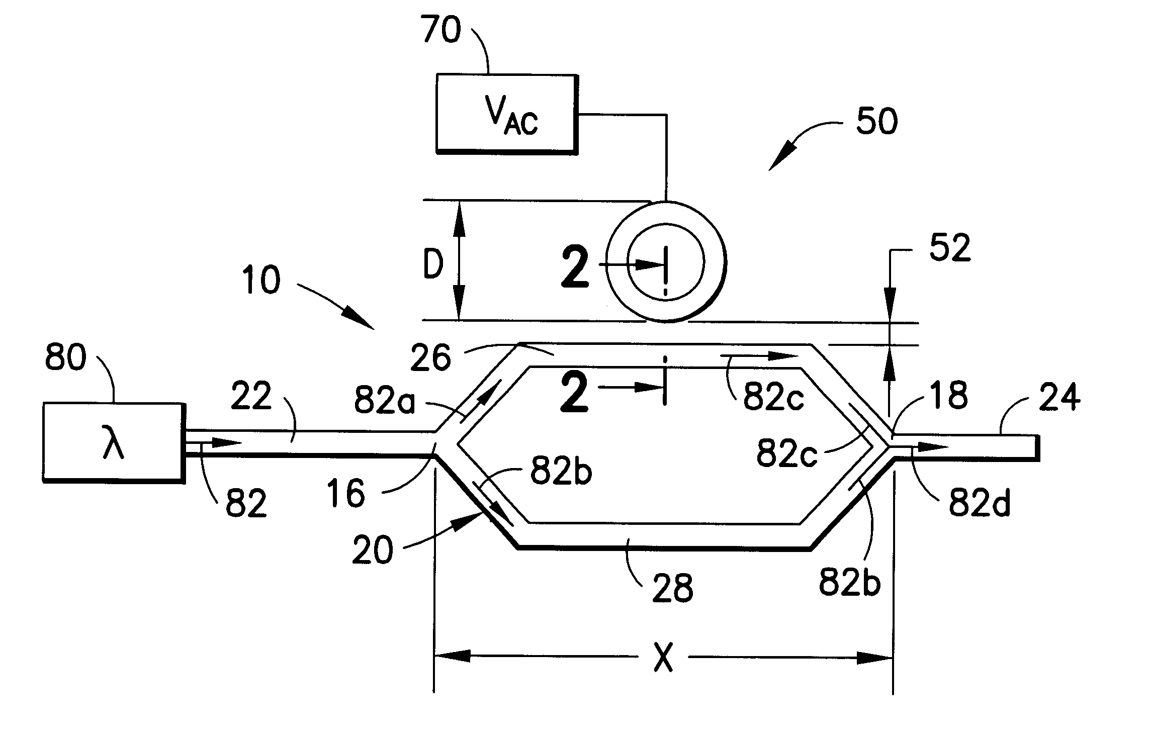 Low drive voltage optical modulator