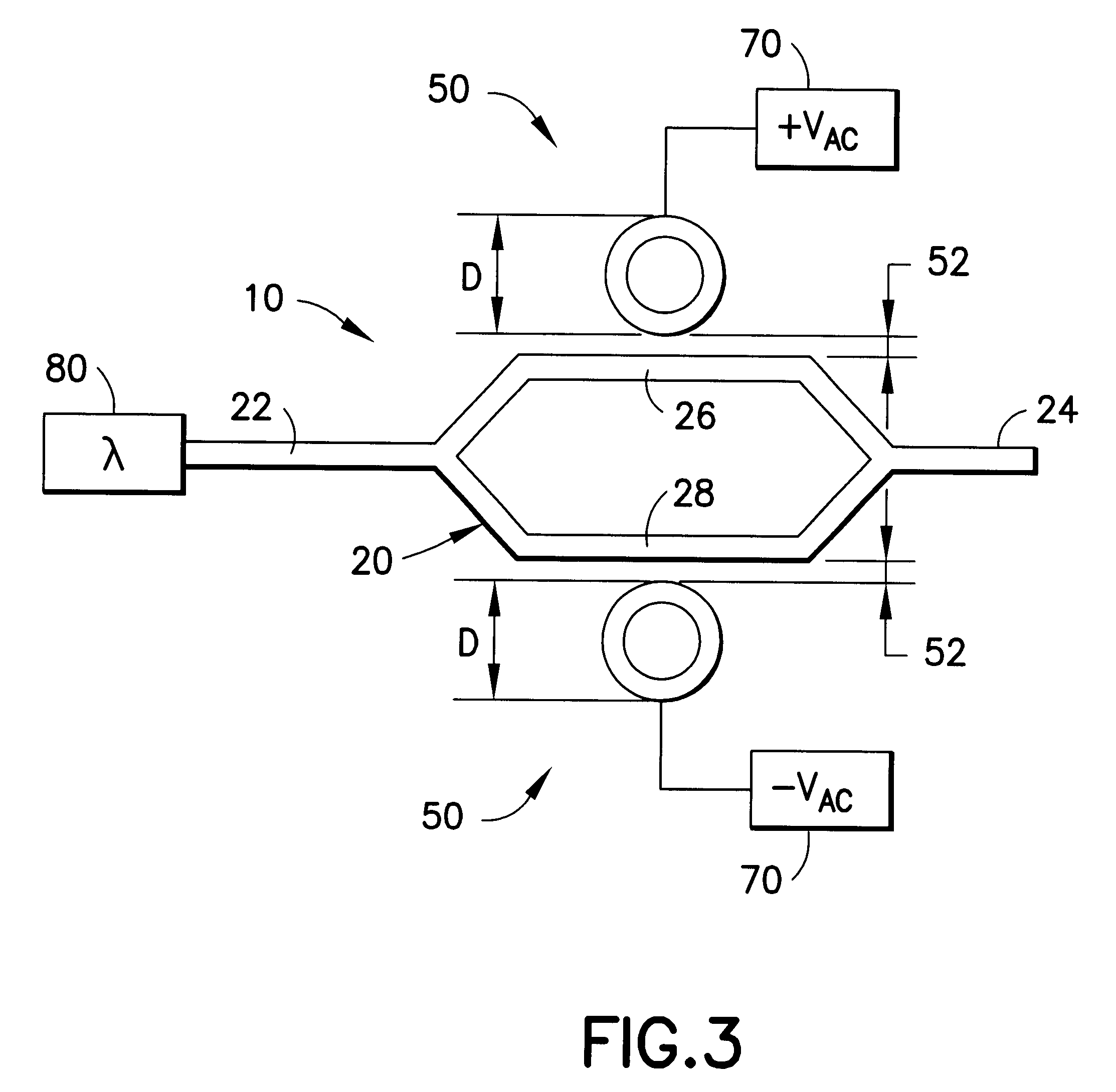 Low drive voltage optical modulator