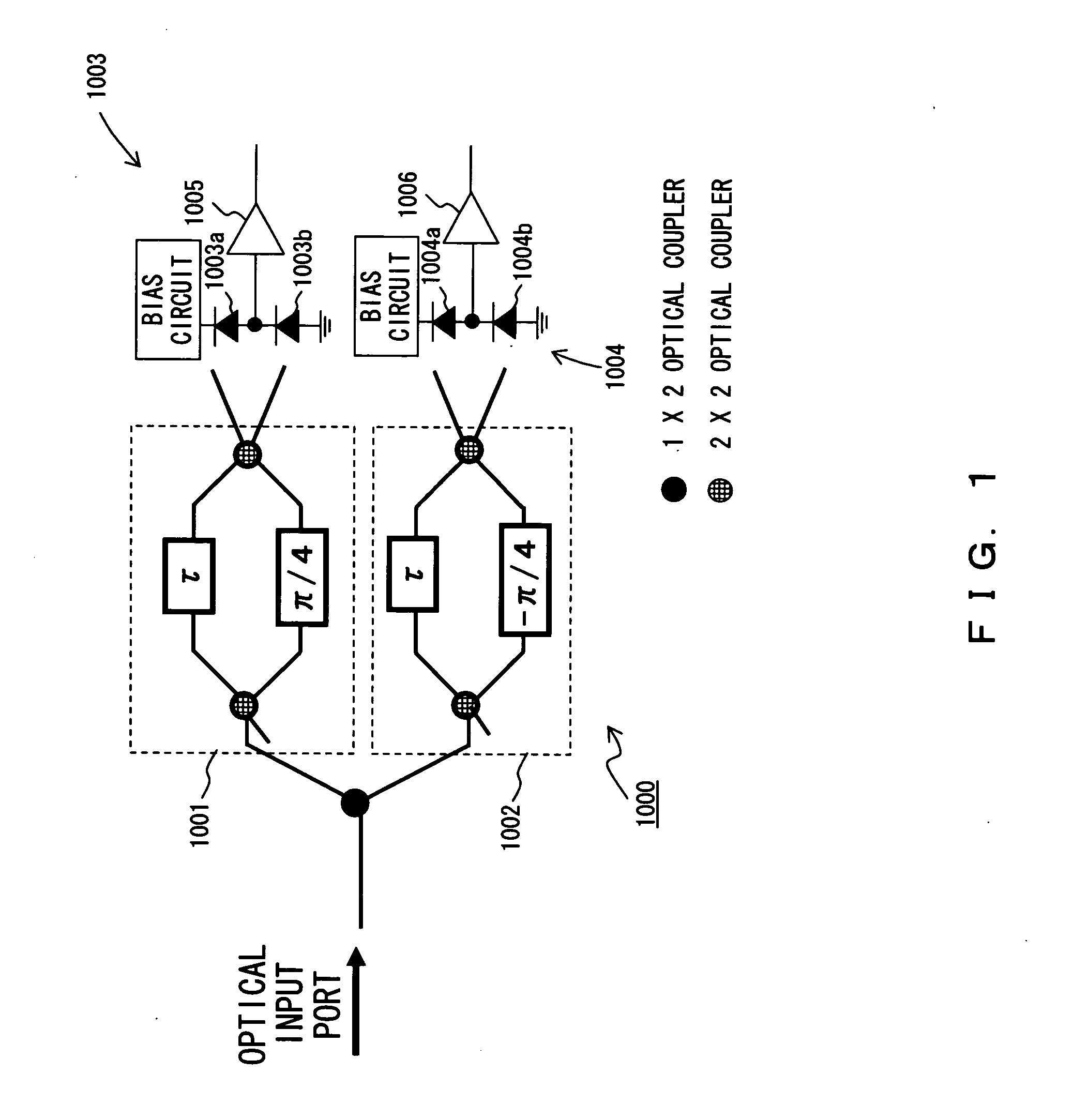 Optical DQPSK receiver apparatus