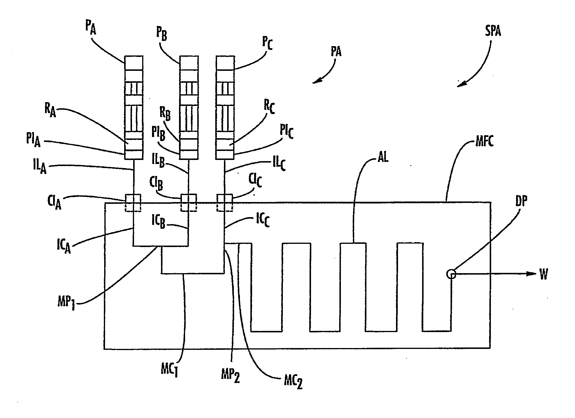 Microfluid based apparatus and method for thermal regulation and noise reduction