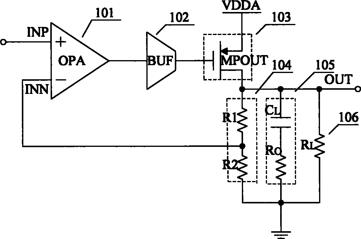 Broad output current scope low pressure difference linear manostat