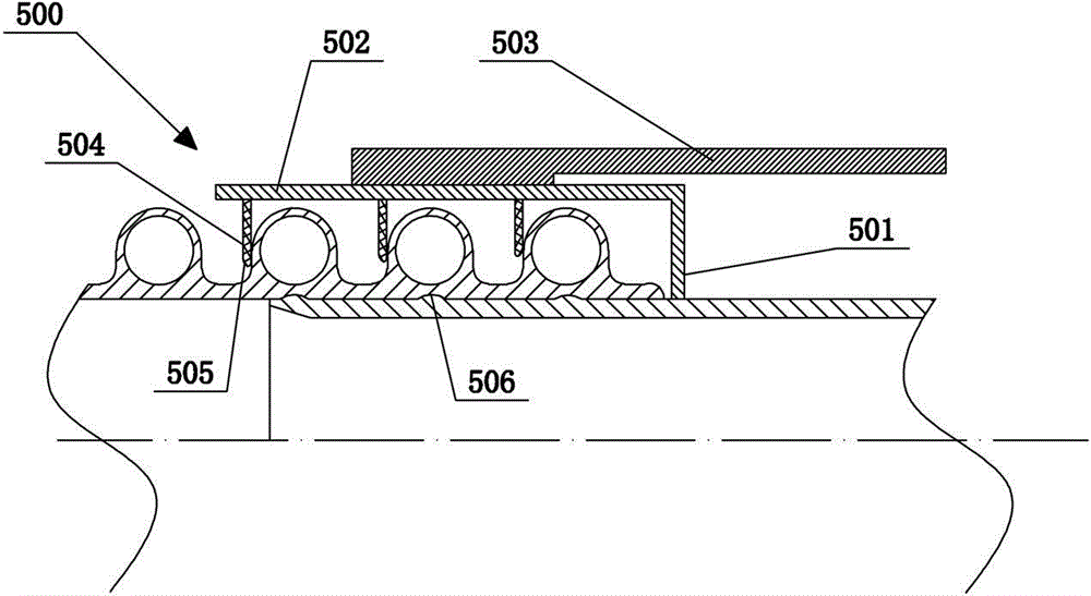 A double-wall corrugated pipe tee connector