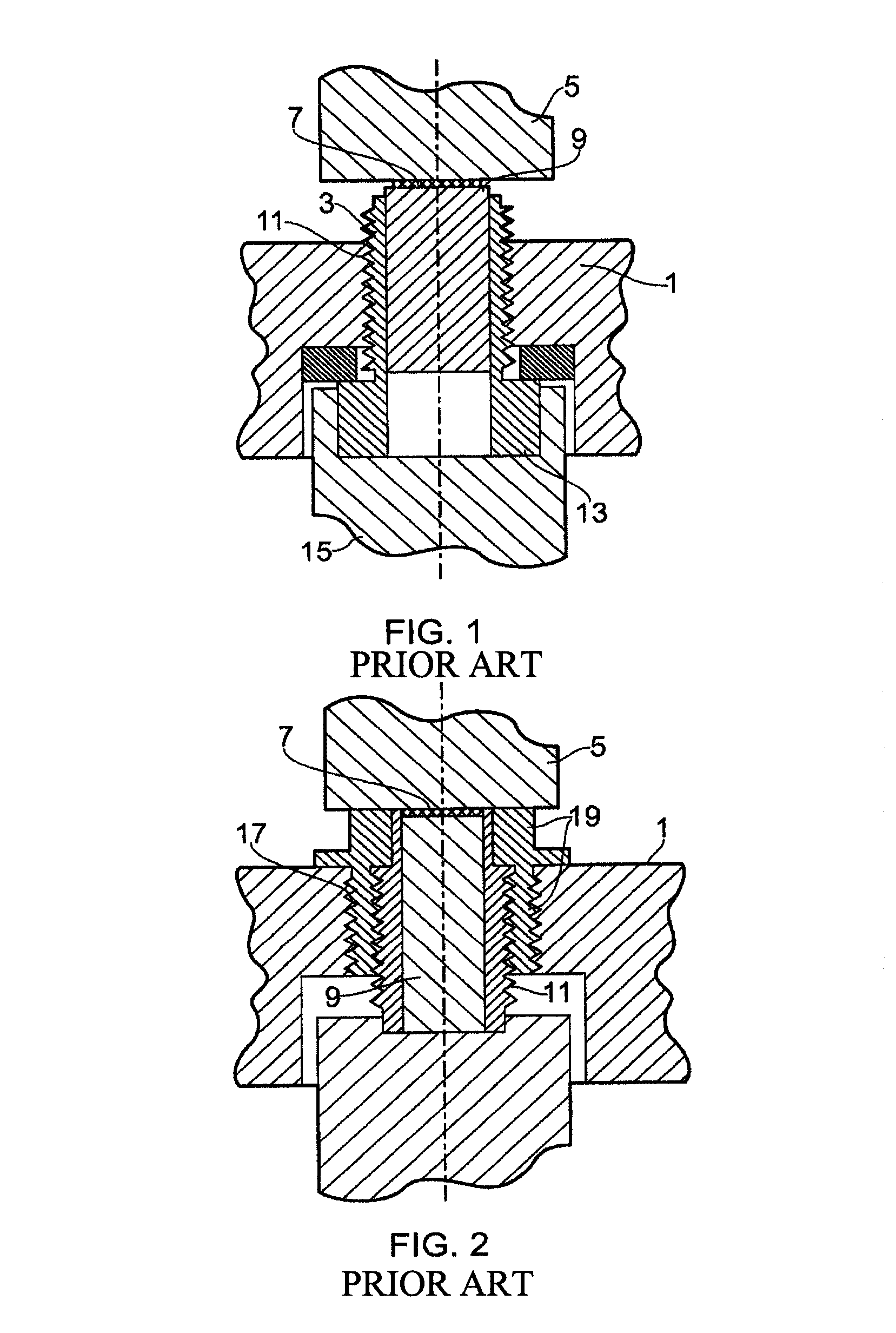 Adhesive fastening elements for holding a workpiece and methods of de-bonding a workpiece from an adhesive fastening element