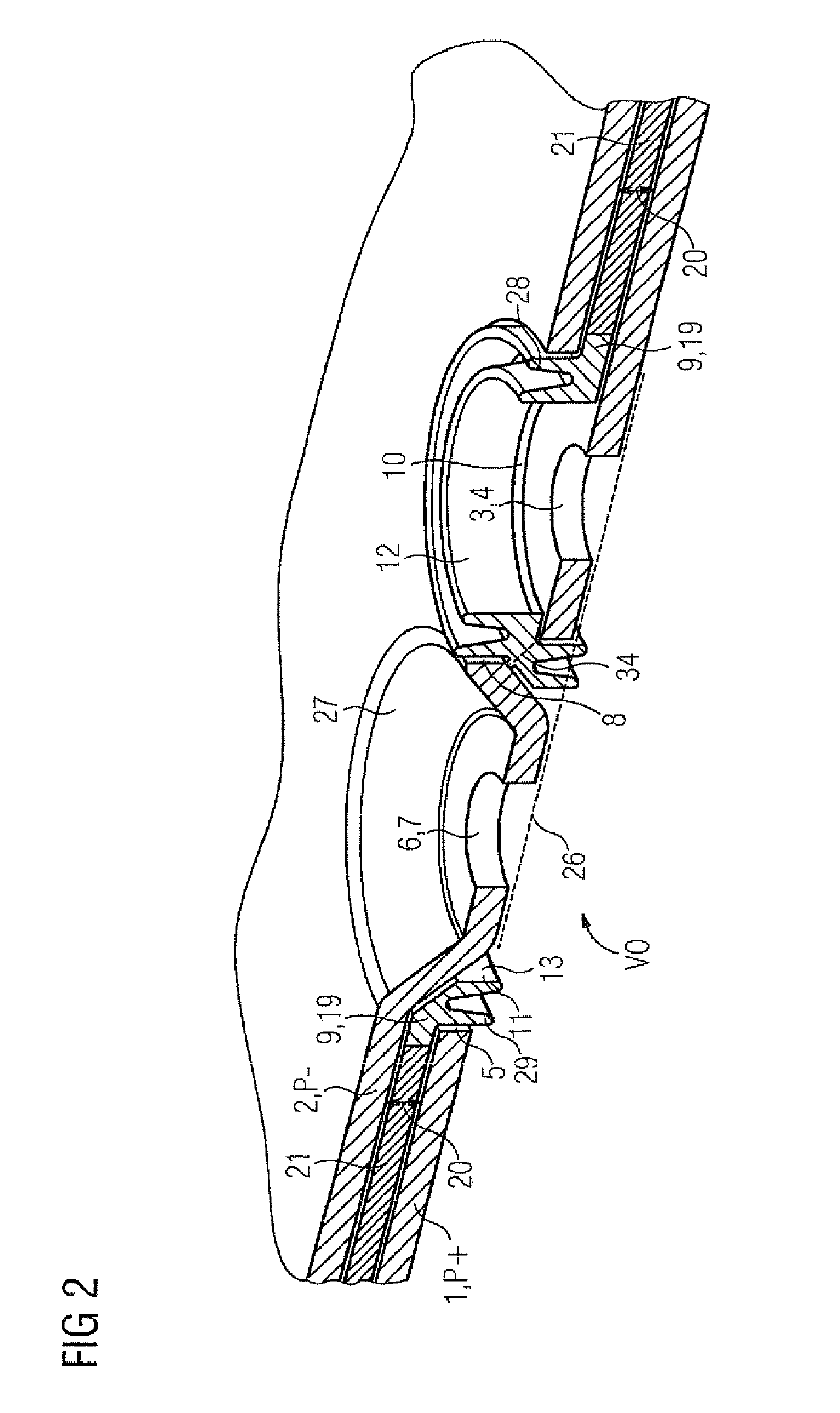 Apparatus for electrically connecting at least one electrical component to a first and second busbar