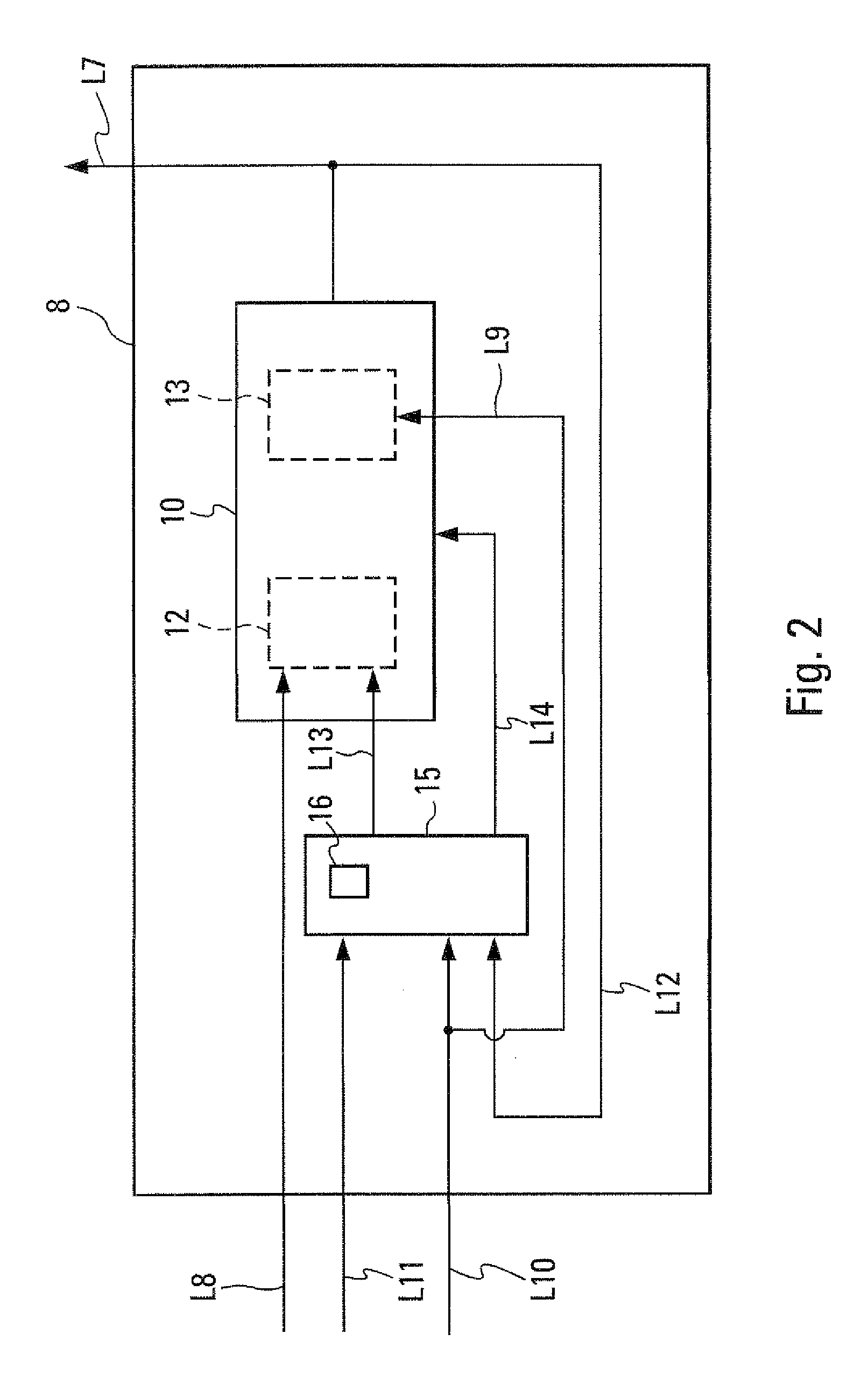 Method and system for determining flight parameters of an aircraft