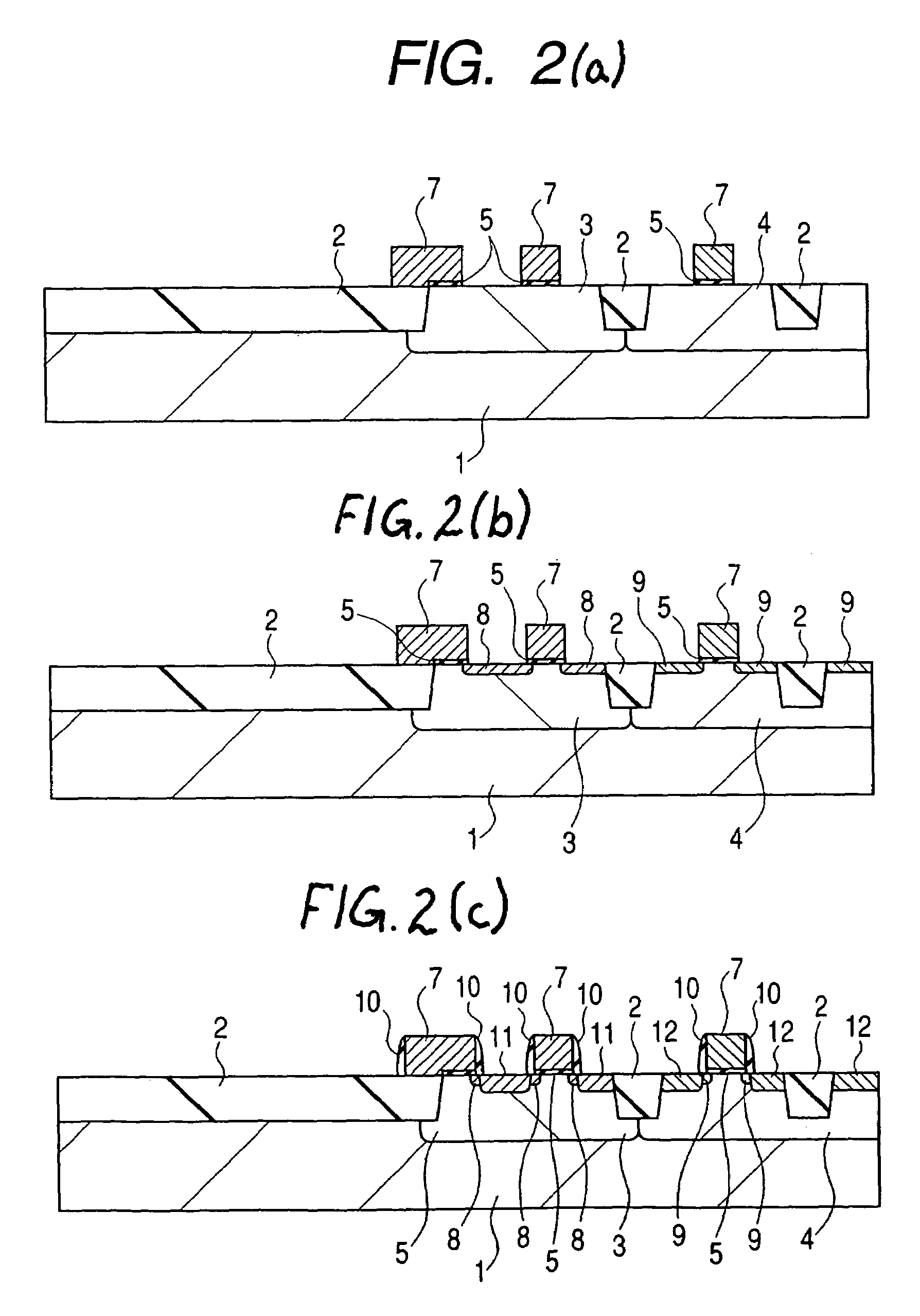 Semiconductor integrated circuit device and process for manufacturing the same