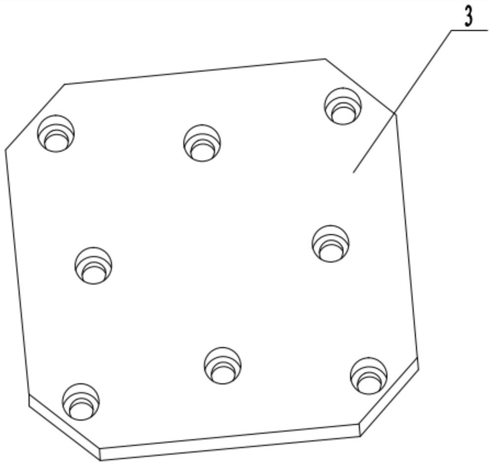 Preparation method of crystalline flake graphite filled polypropylene high-thermal-conductivity composite material and mold