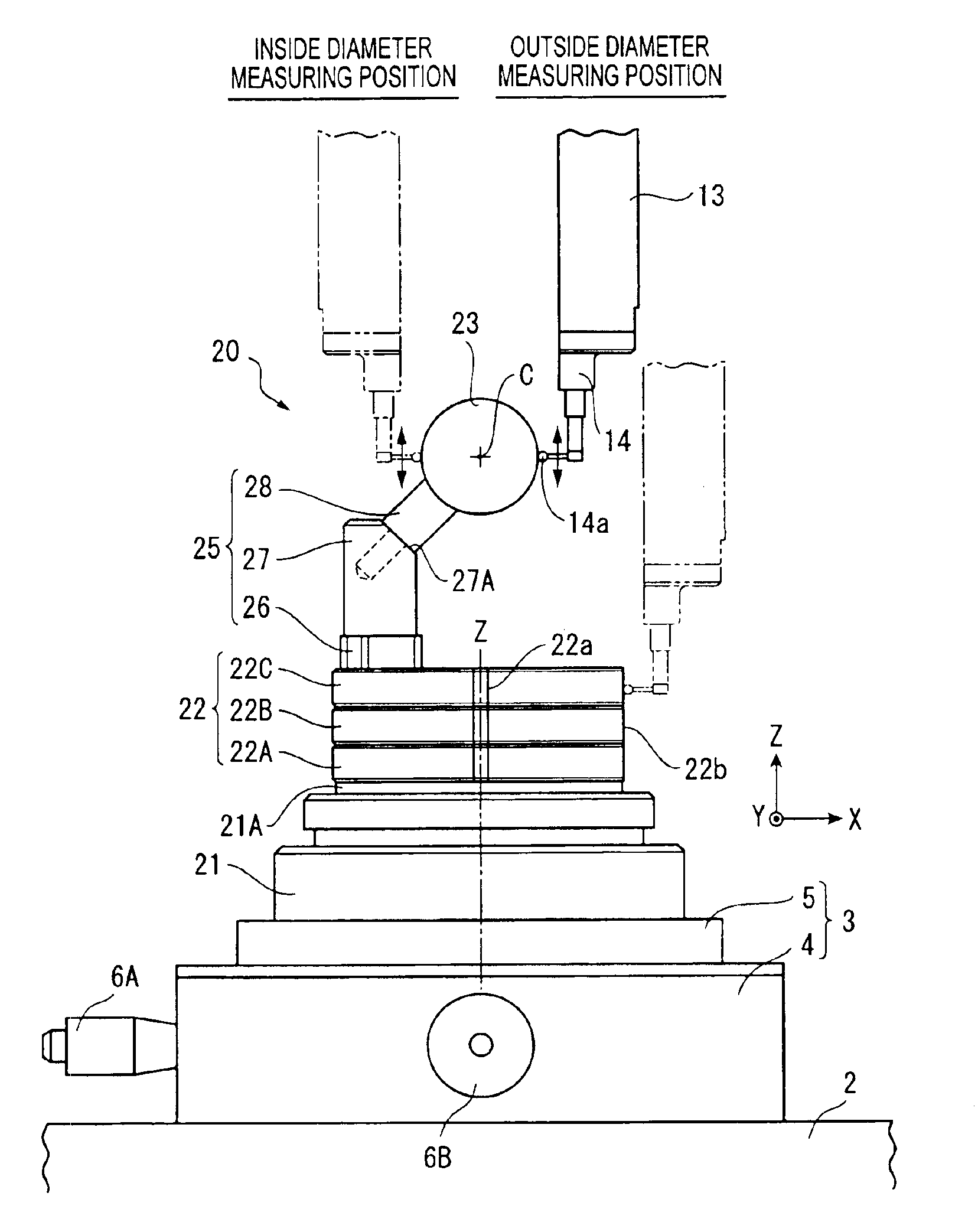 Reference fixture for roundness measuring instrument