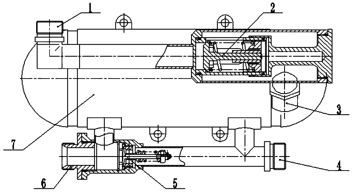 Oil filter double valve type fuel oil radiator