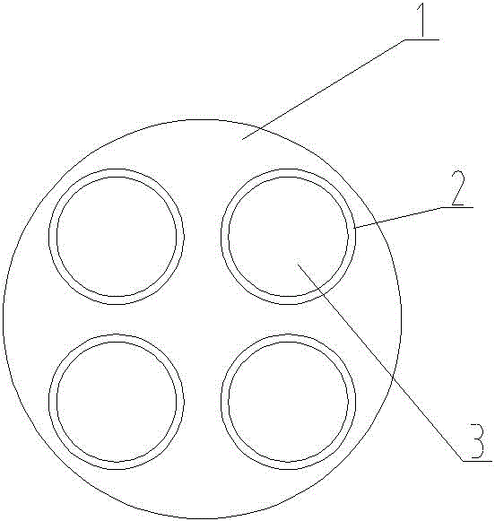 White light light-emitting diode (LED) shadowless lamp