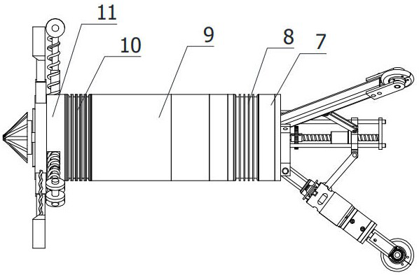 A high-efficiency pipeline dredging equipment for sewage treatment