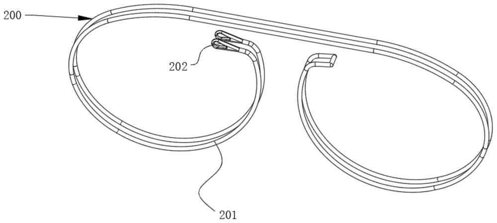 Composite bow integrated double-main-string static force symmetrical balance hanging string pulley block system