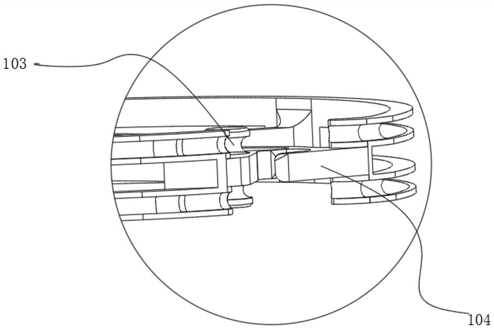 Composite bow integrated double-main-string static force symmetrical balance hanging string pulley block system