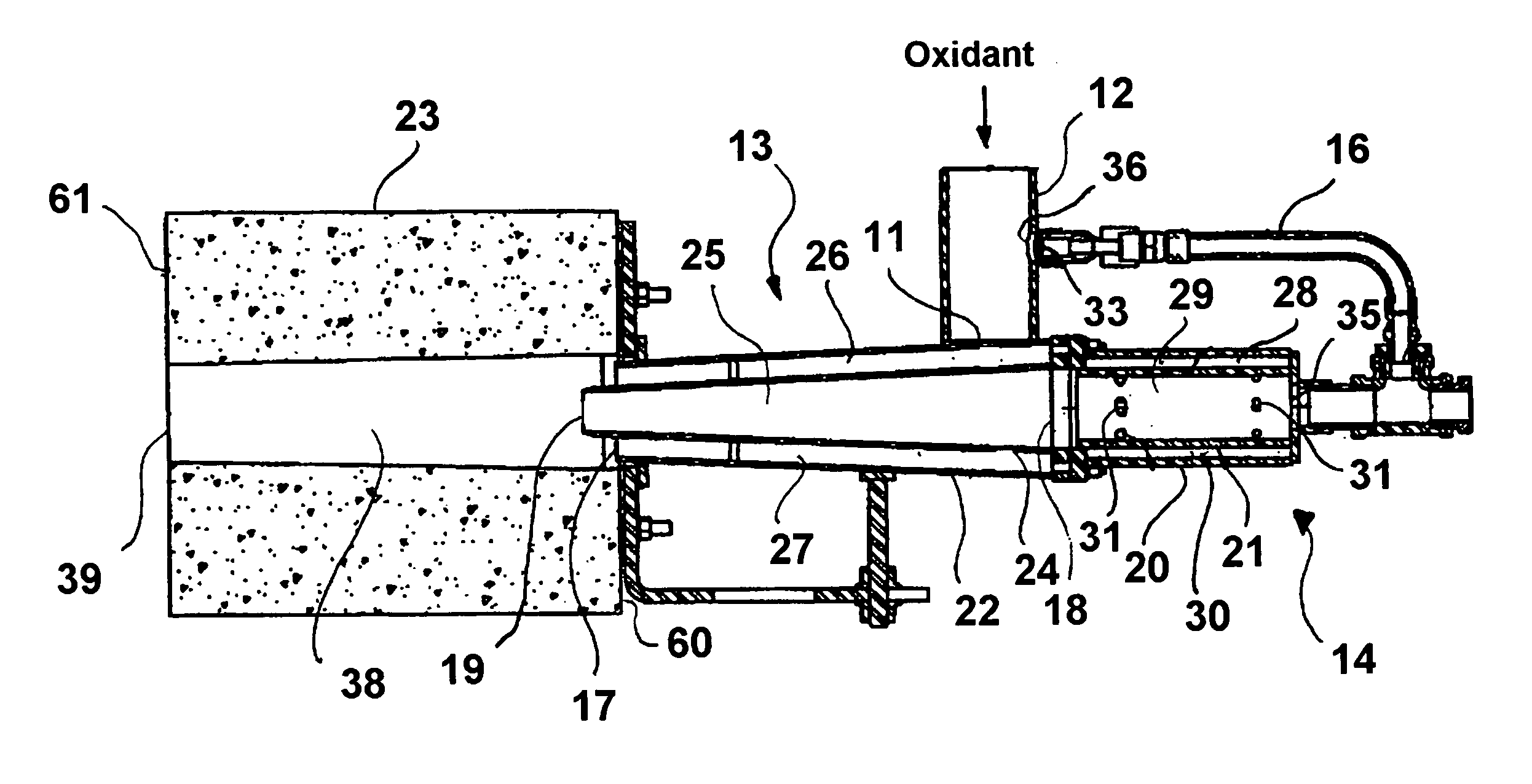 High-heat transfer low-NOx combustion system