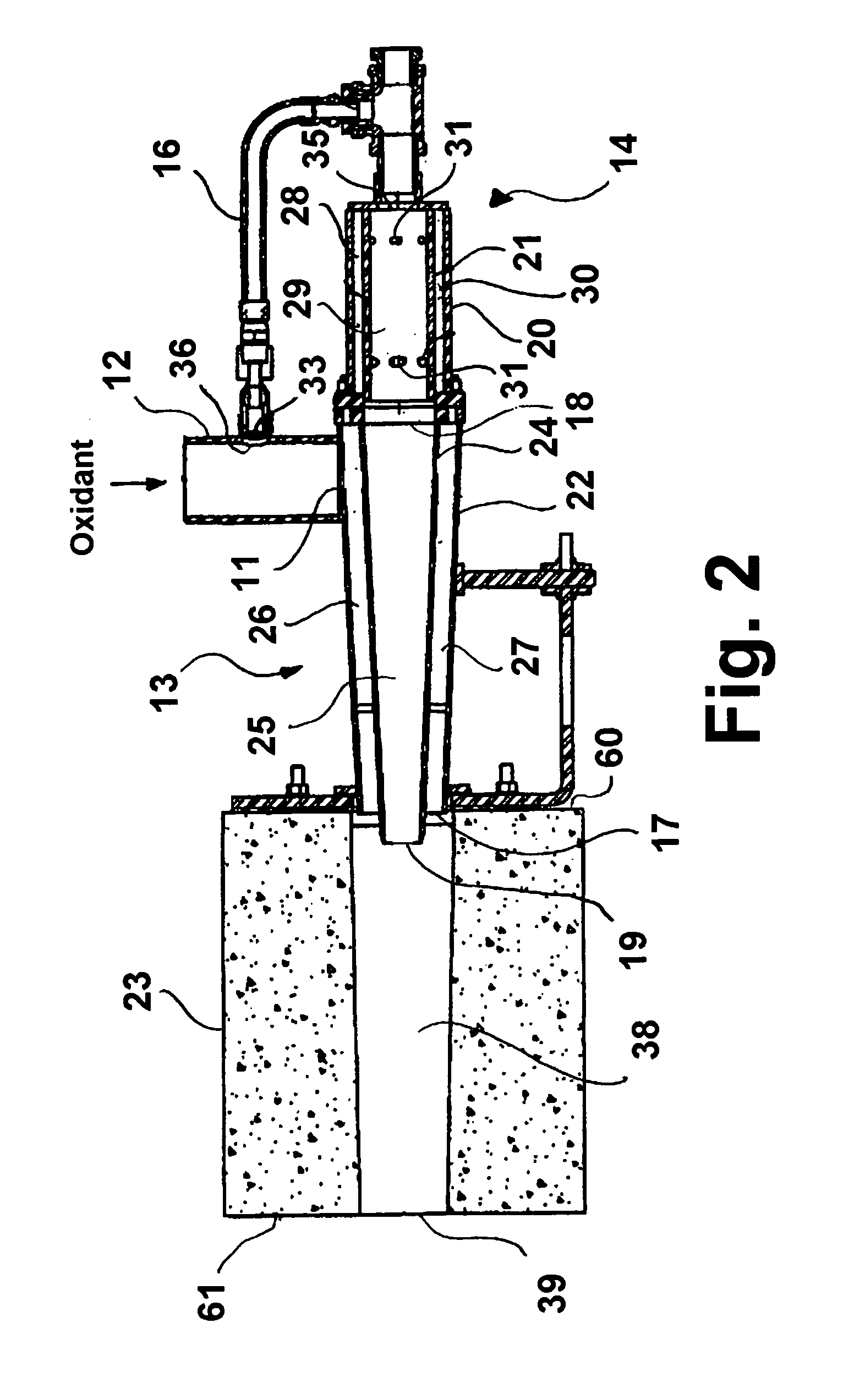 High-heat transfer low-NOx combustion system