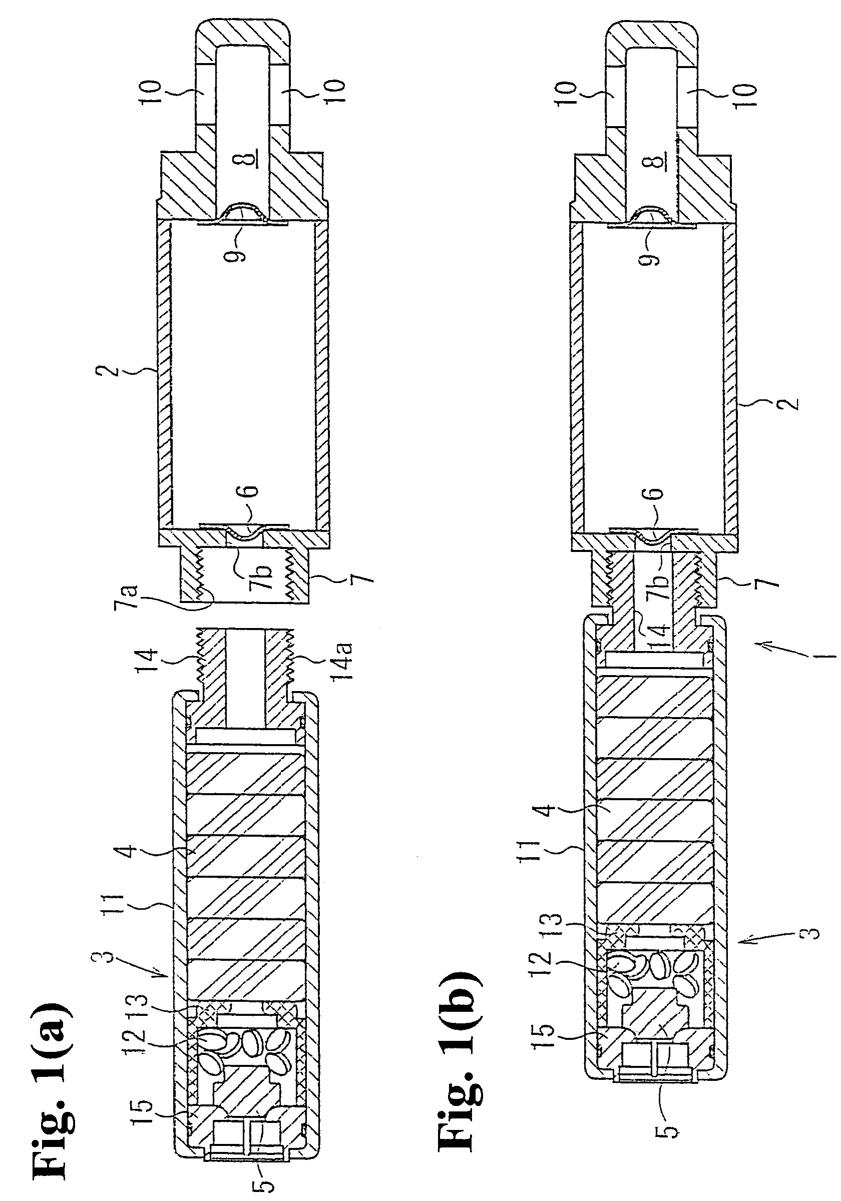 Inflator and airbag apparatus