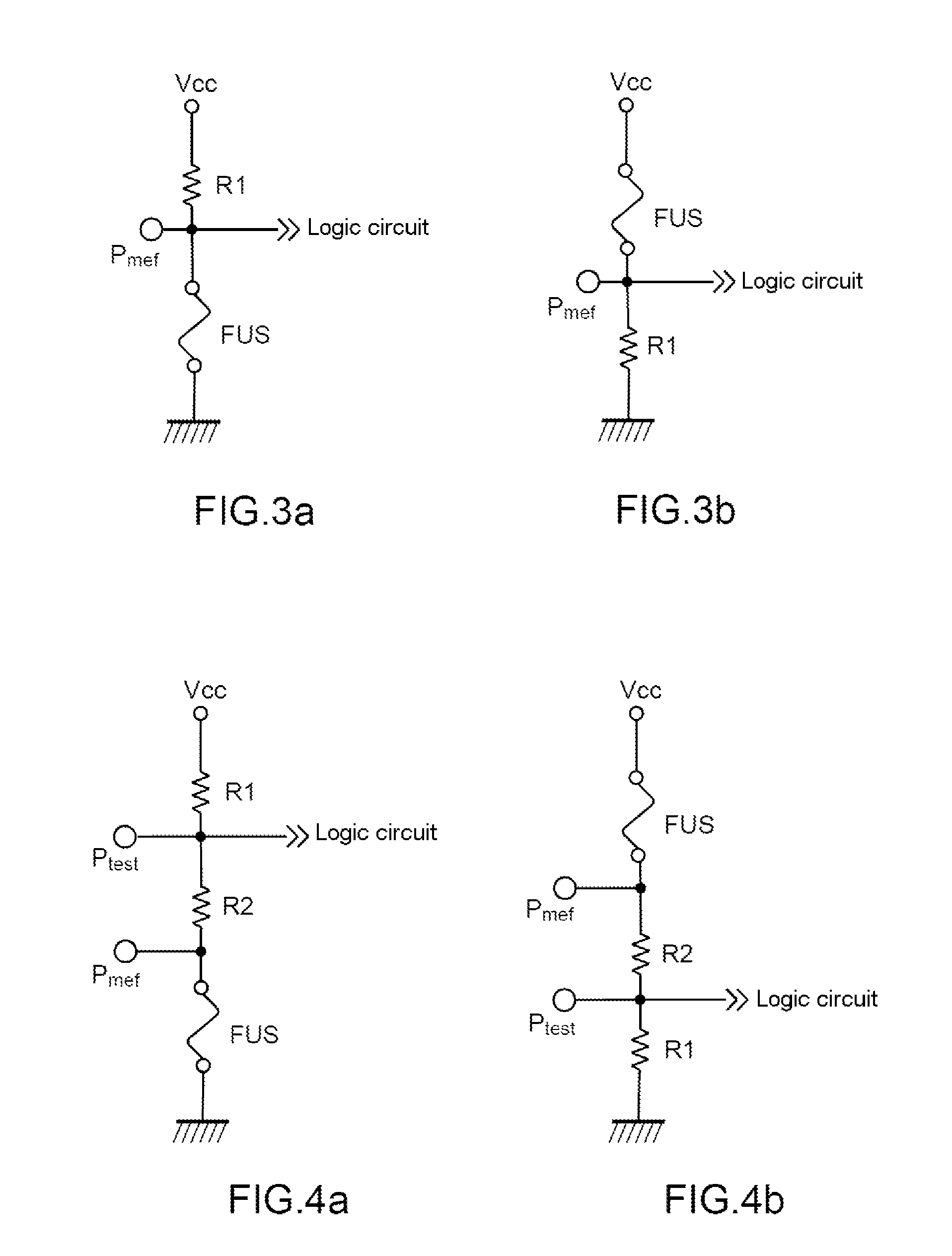 Logic circuit device comprising at least one digital input