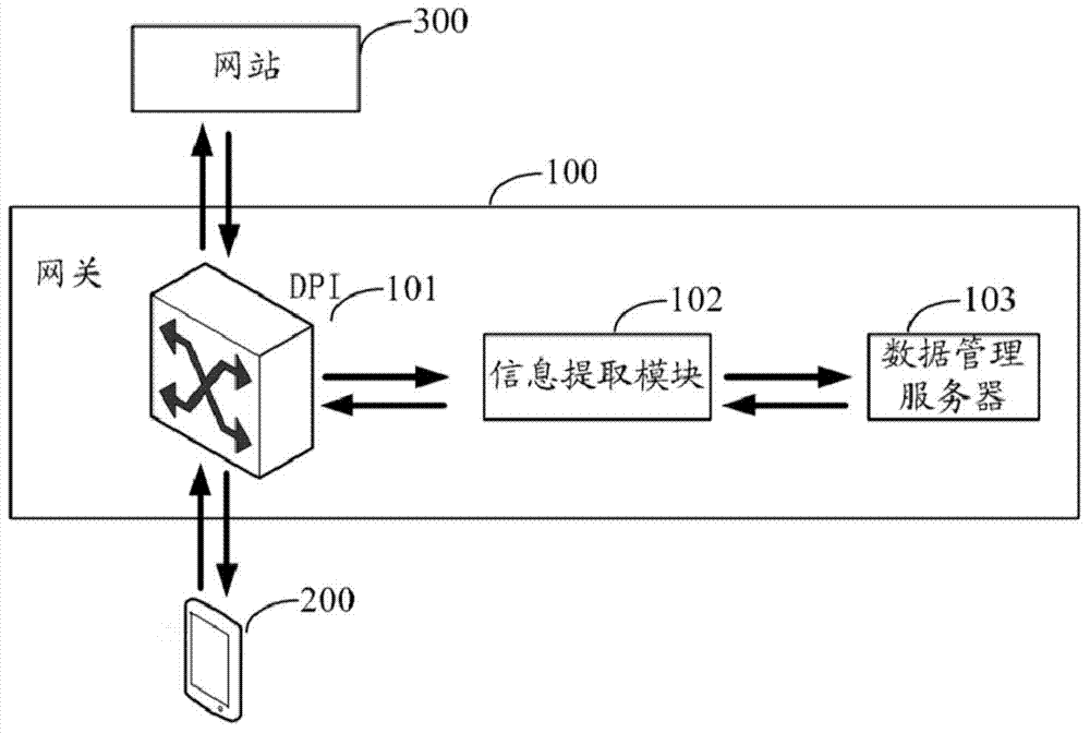 Network flow data processing method and device