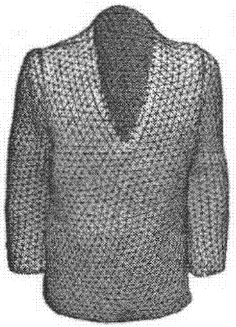 Three-dimension virtual garment self-penetration compensation method